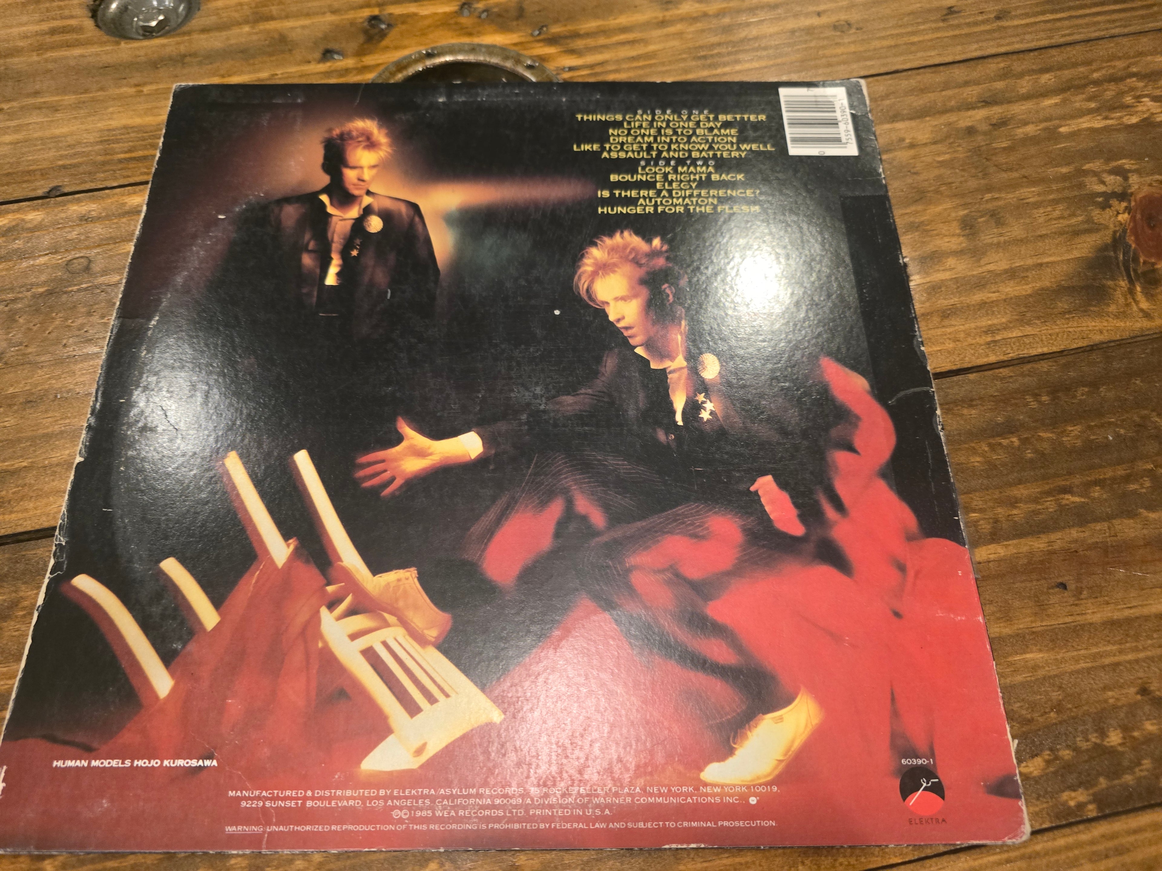 Howard Jones – Dream Into Action (1985, LP, Elektra Records, 60390-1)