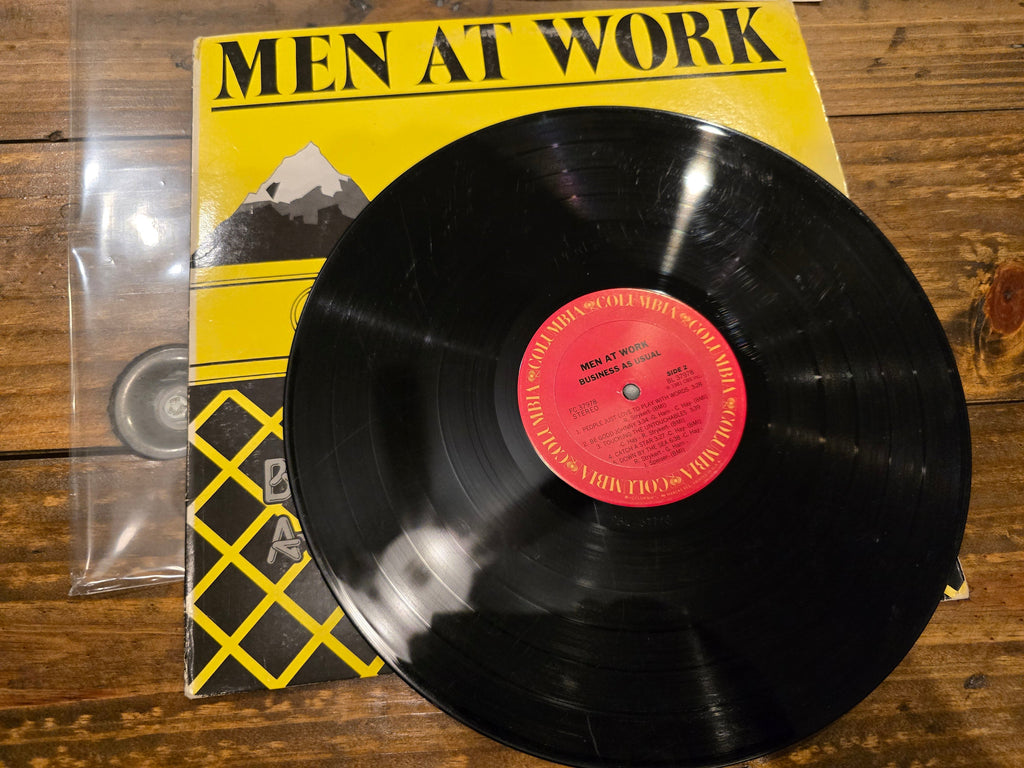 Men at Work – Business as Usual (1981, LP, Columbia Records, FC-37978)