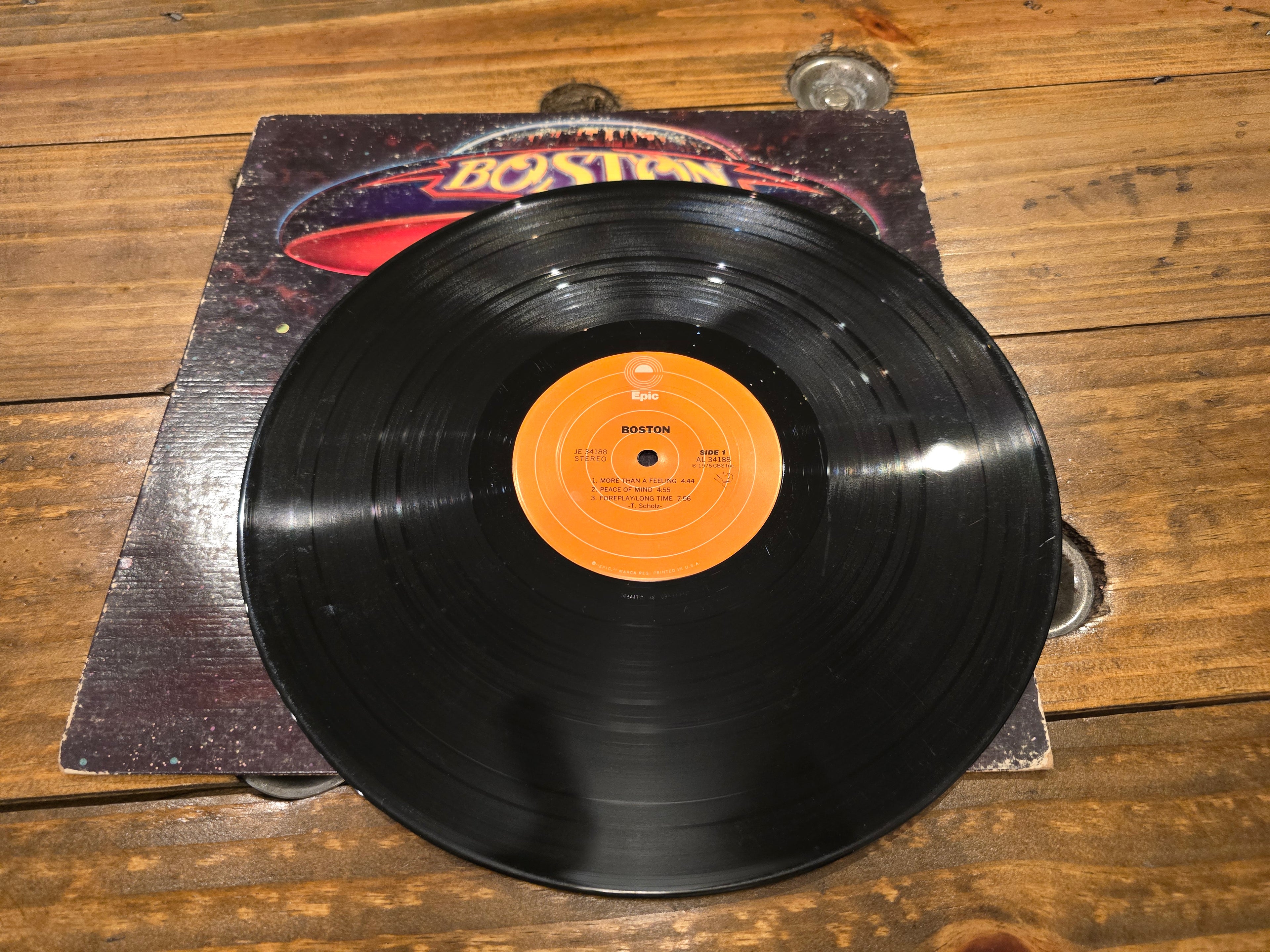 Boston – Boston (1976, LP, Epic Records, PC 34188)