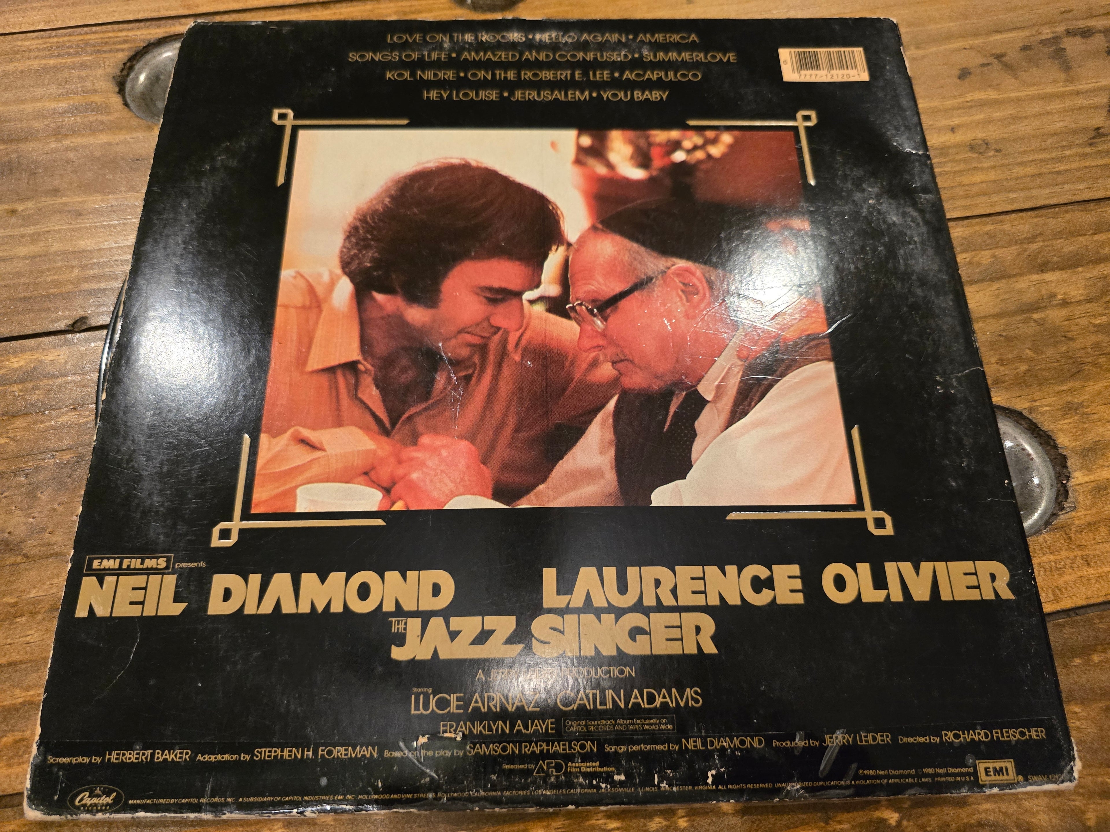 Neil Diamond – The Jazz Singer (1980, LP, Capitol Records, SWAV-12120)