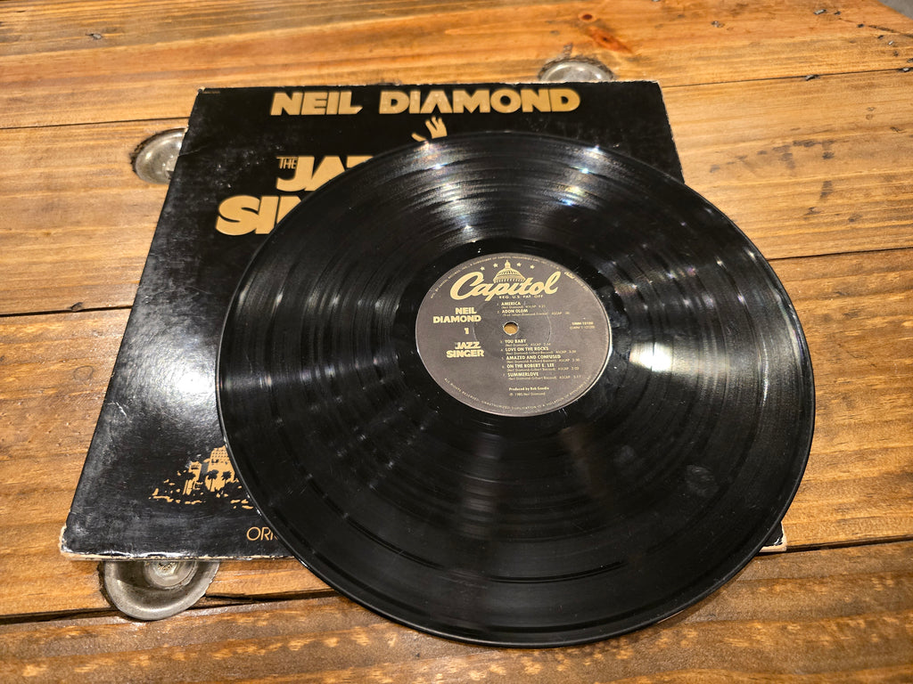 Neil Diamond – The Jazz Singer (1980, LP, Capitol Records, SWAV-12120)