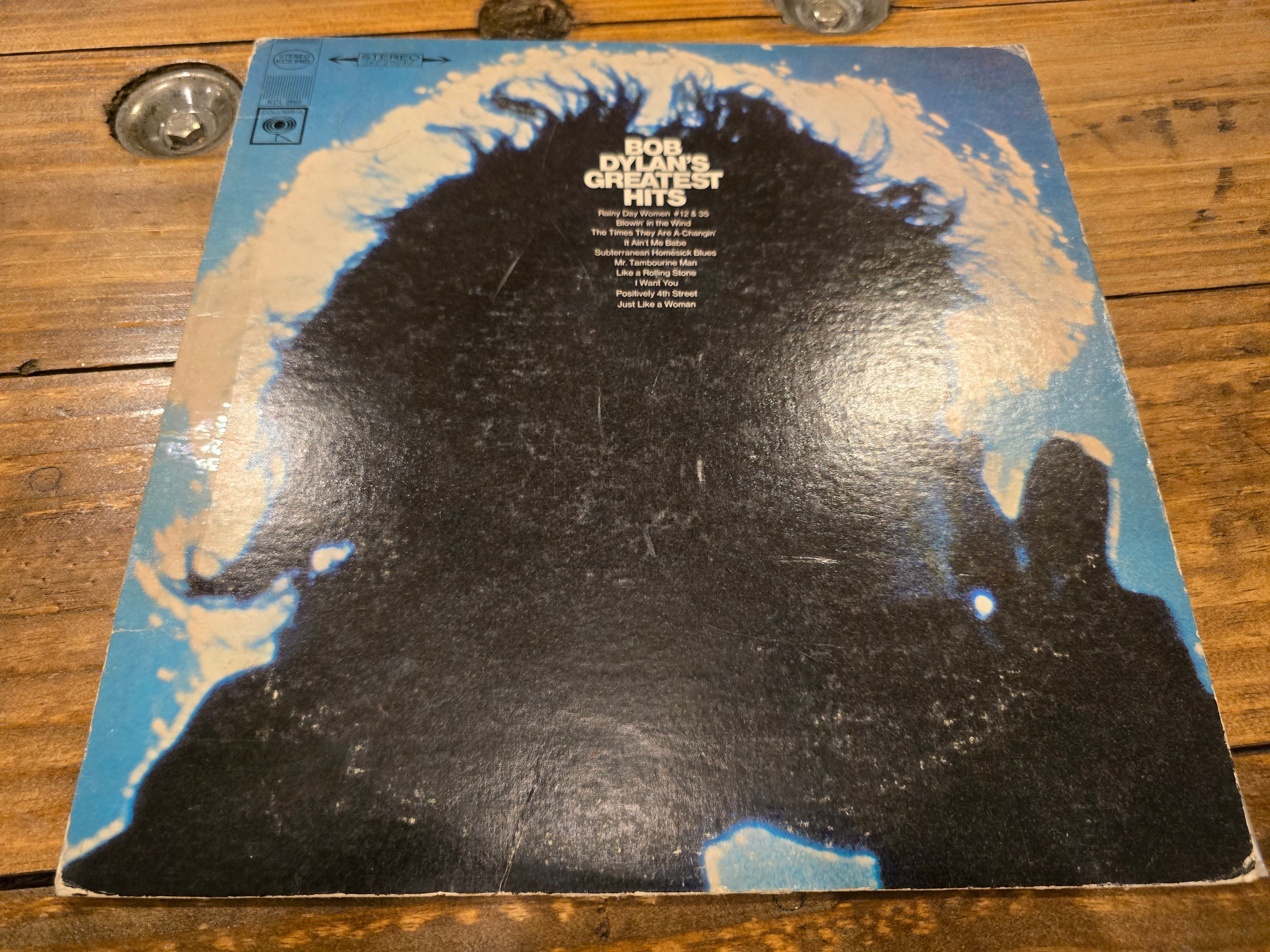 Bob Dylan – Bob Dylan's Greatest Hits (1967, LP, Columbia Records, KCS 9463)