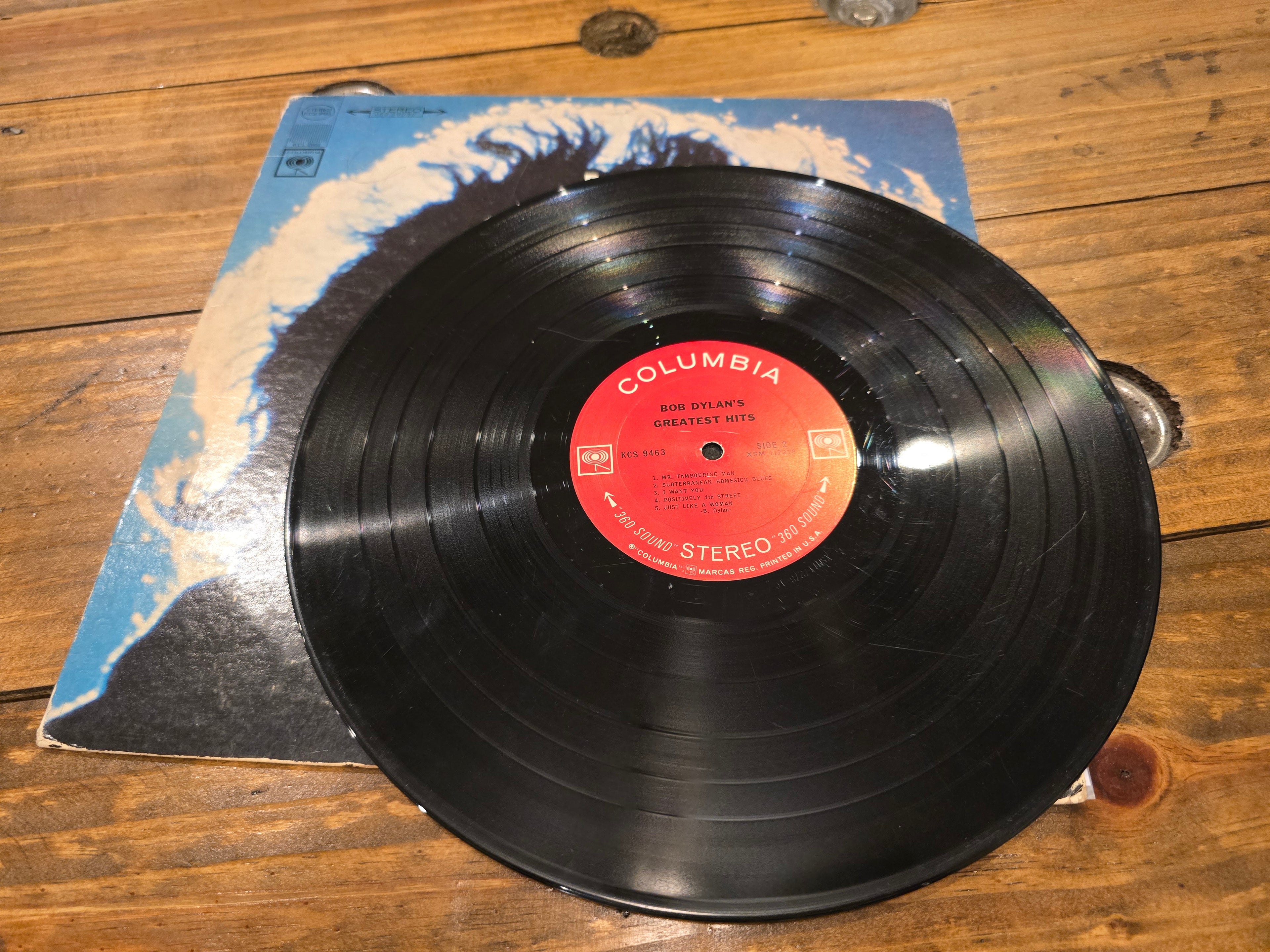 Bob Dylan – Bob Dylan's Greatest Hits (1967, LP, Columbia Records, KCS 9463)