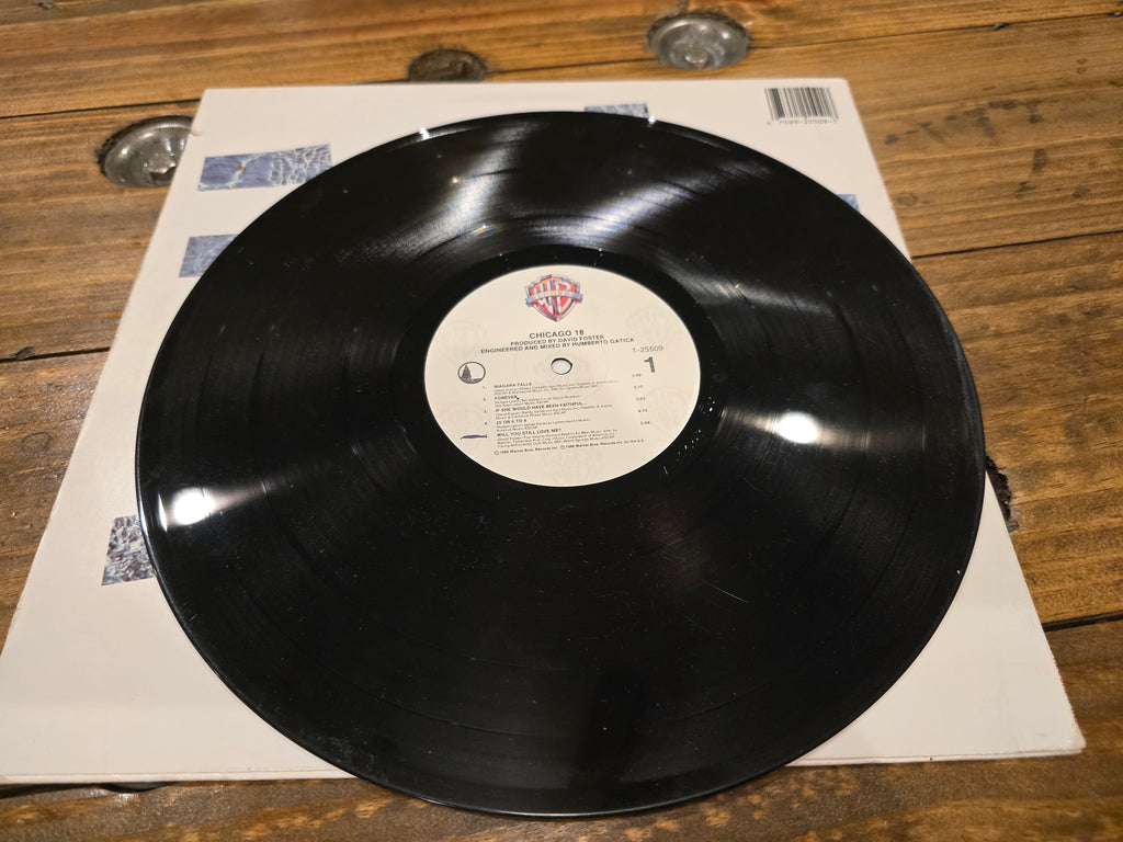 Chicago – Chicago 18 (1986, LP, Warner Bros. Records, 1-25509)