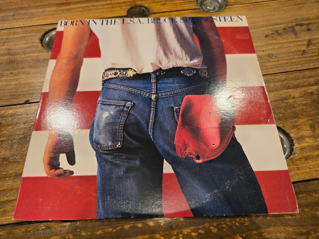 Bruce Springsteen – Born in the U.S.A. (1984, LP, Columbia Records, QC 38653)