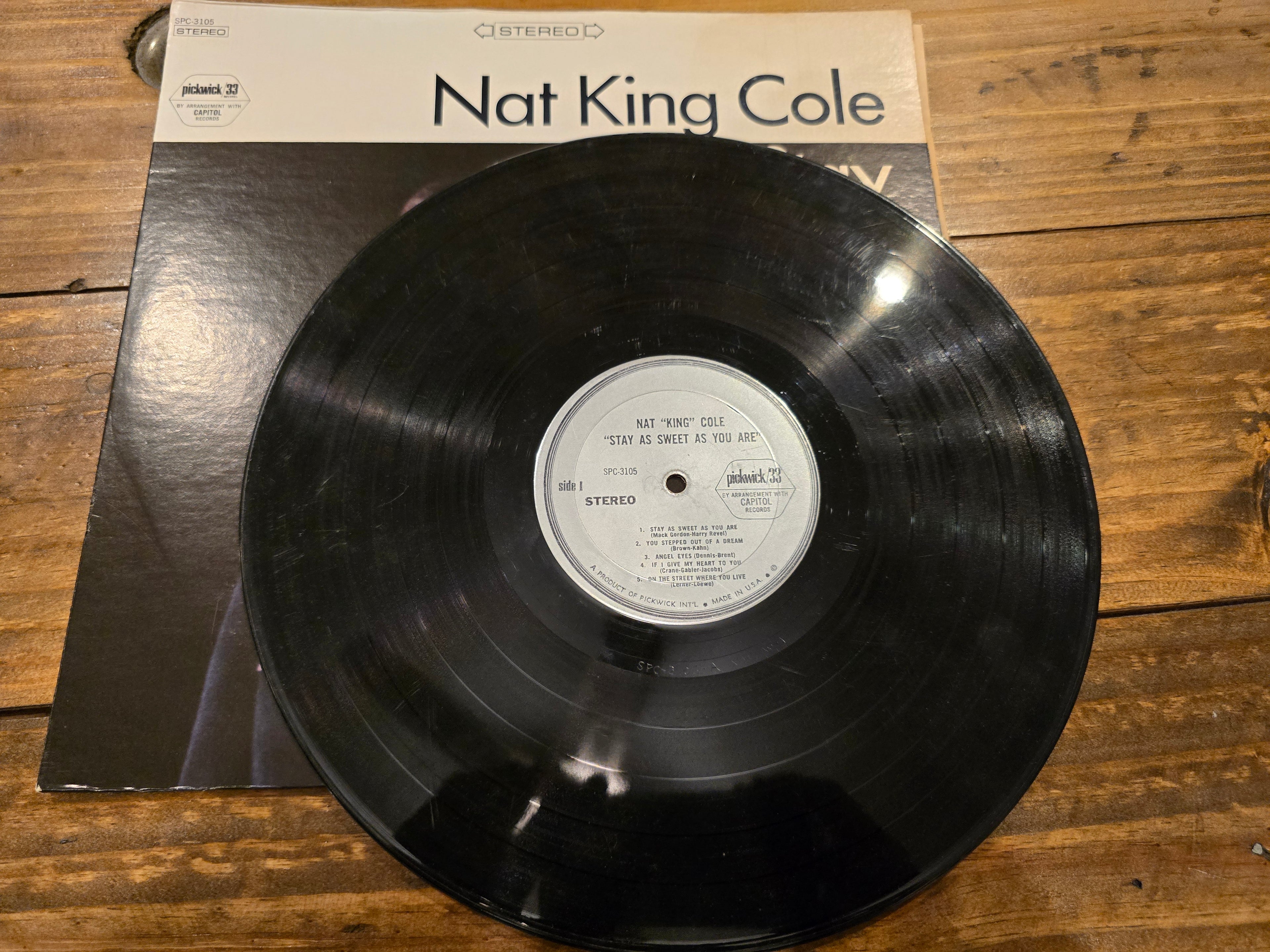 Nat King Cole – Stay As Sweet As You Are (LP, Capitol Special Markets, SPC-3105)