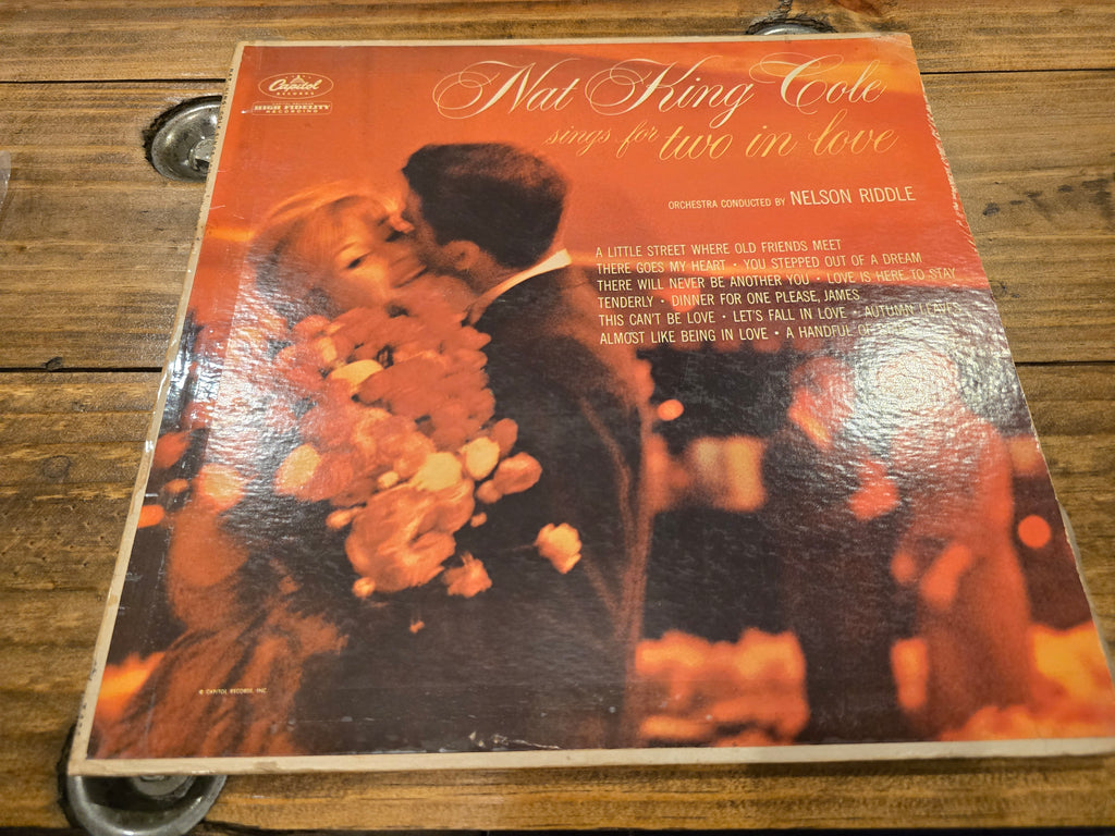 Nat King Cole – Sings For Two in Love (1954, 10" LP, Capitol Records)