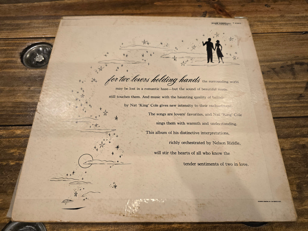 Nat King Cole – Sings For Two in Love (1954, 10" LP, Capitol Records)
