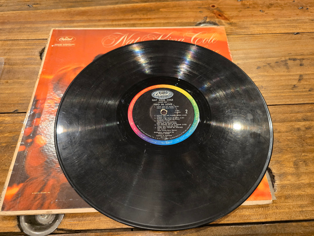 Nat King Cole – Sings For Two in Love (1954, 10" LP, Capitol Records)
