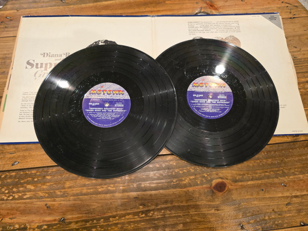 Diana Ross & The Supremes – Greatest Hits (1967, 2xLP, Motown, M 2-663)