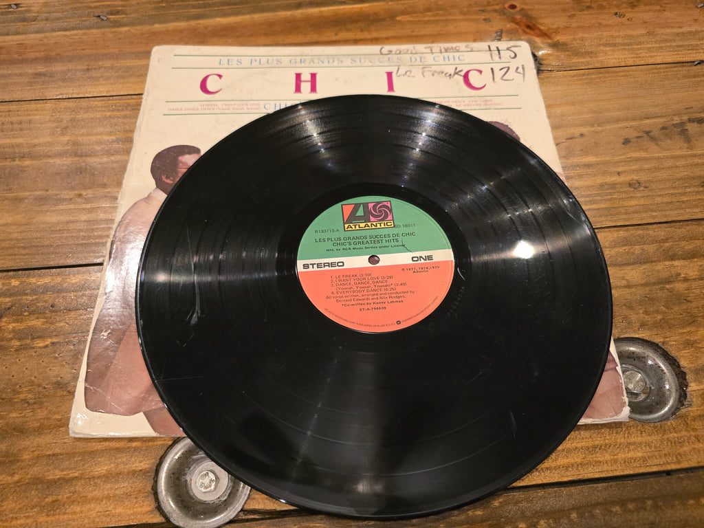 Chic – Les Plus Grands Succès de Chic / Chic's Greatest Hits (1979, LP, Atlantic, SD16011)