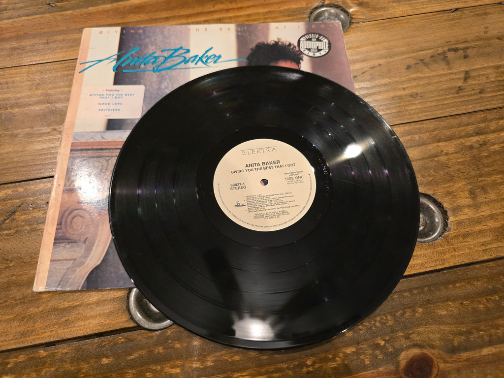 Anita Baker – Giving You the Best That I Got (1988, LP, Elektra, 60827-1, Promo)