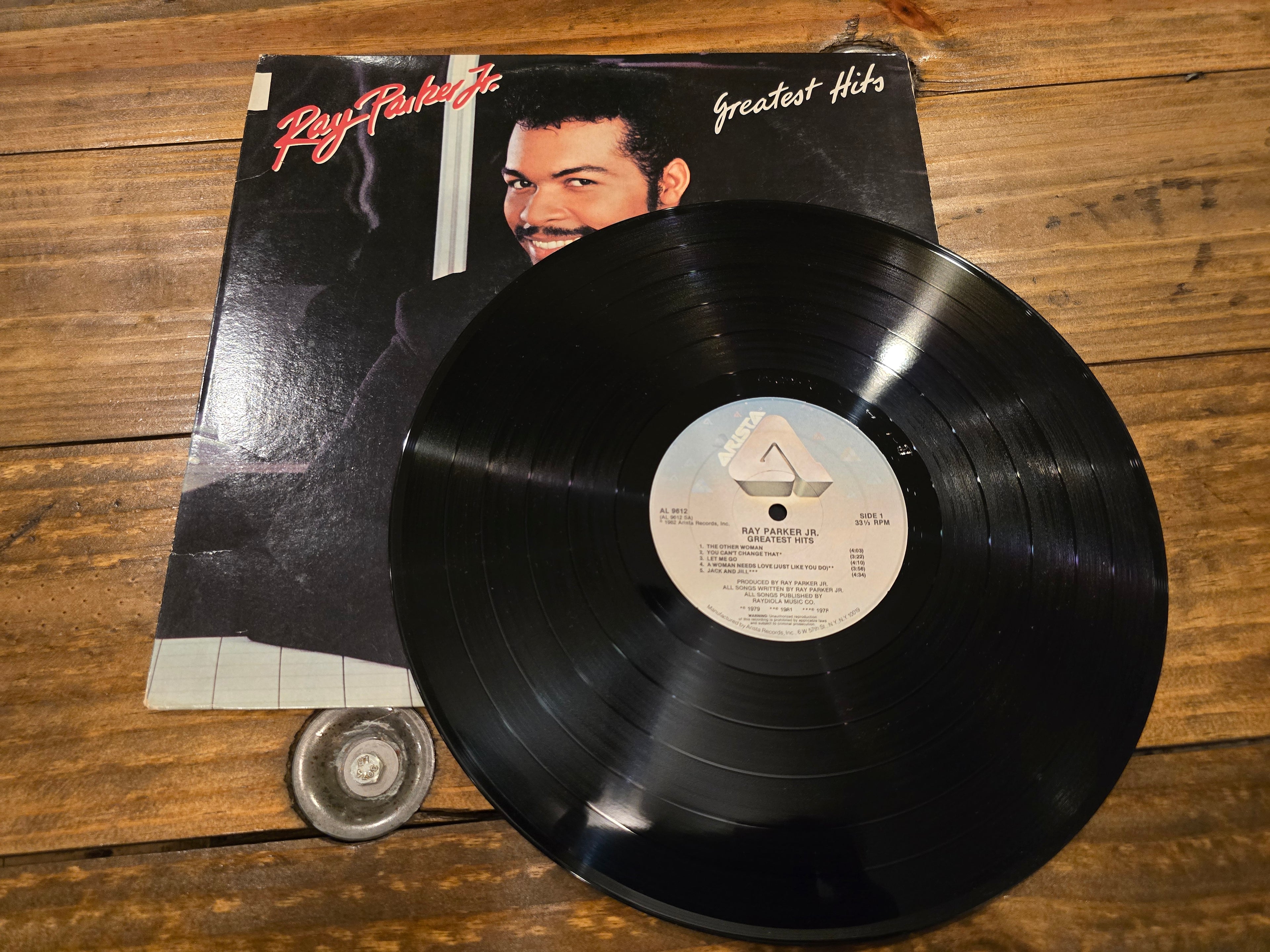 Ray Parker Jr. – Greatest Hits (1982, LP, Arista, AL8-8027)