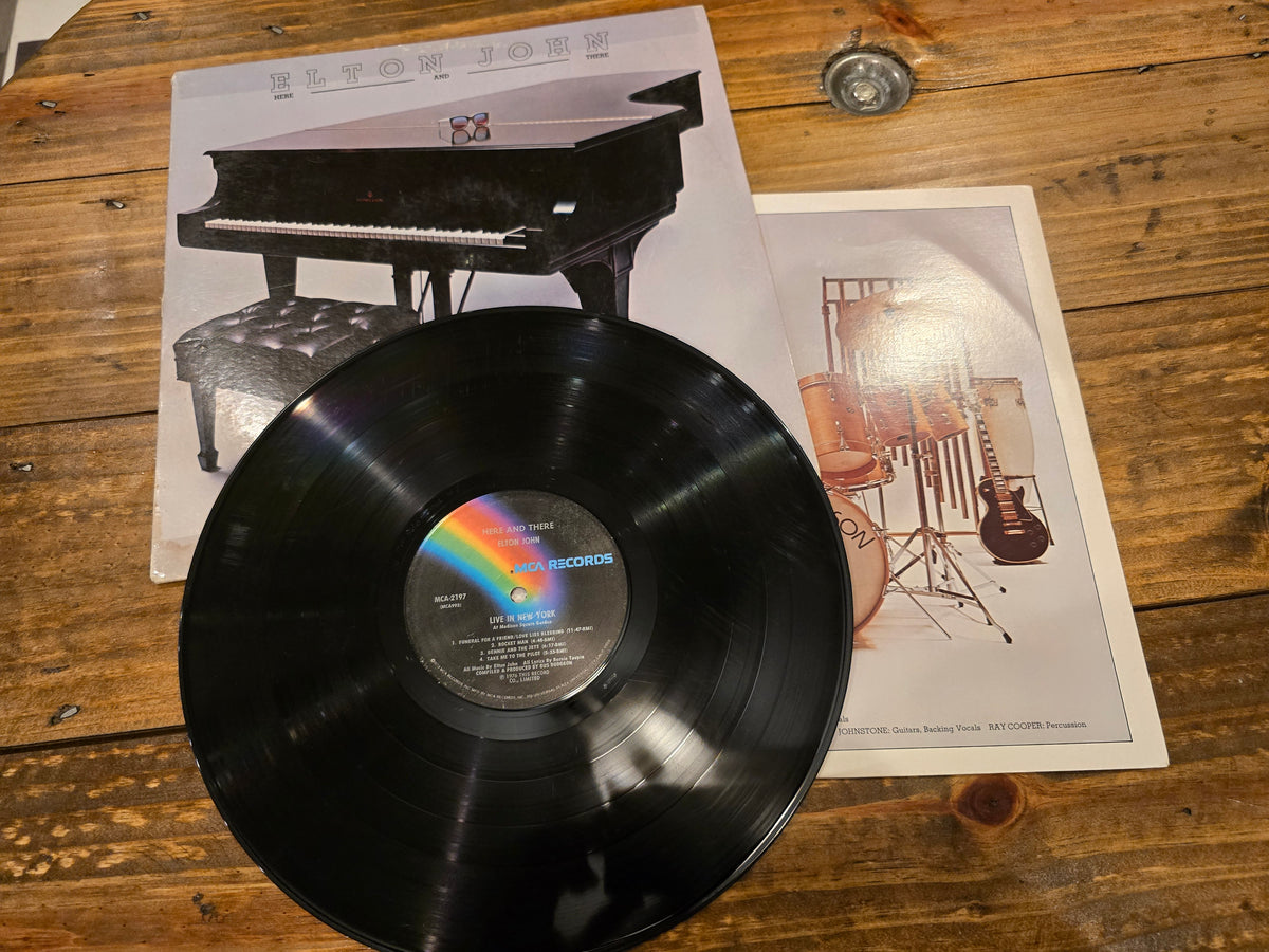 Elton John – Here and There (1976, LP, MCA Records, MCA-2197)