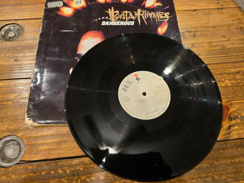 Busta Rhymes – Dangerous (1997, 12" Single, Elektra Records, E3877T)