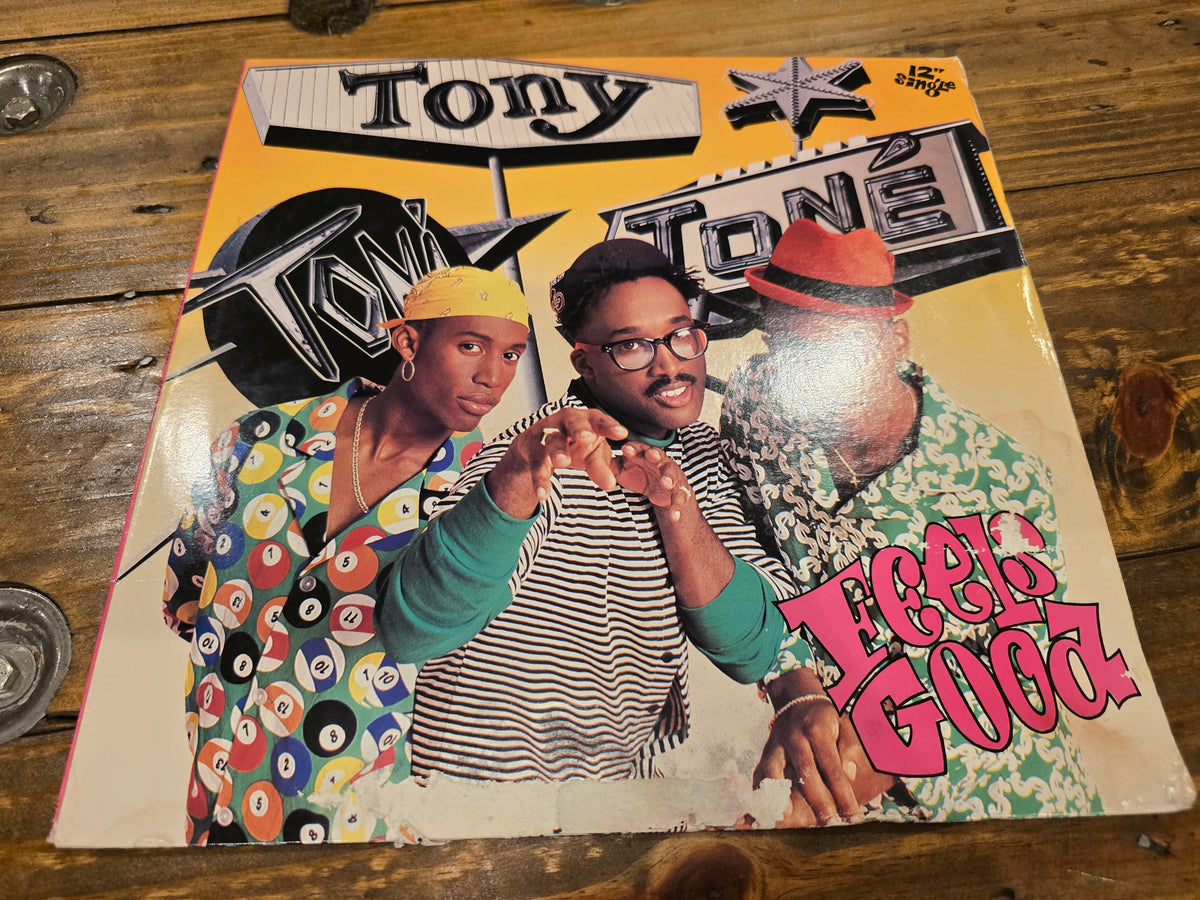 Tony! Toni! Toné! – Feels Good (1990, 12" Single, Wing/Mercury, 877 437-1)