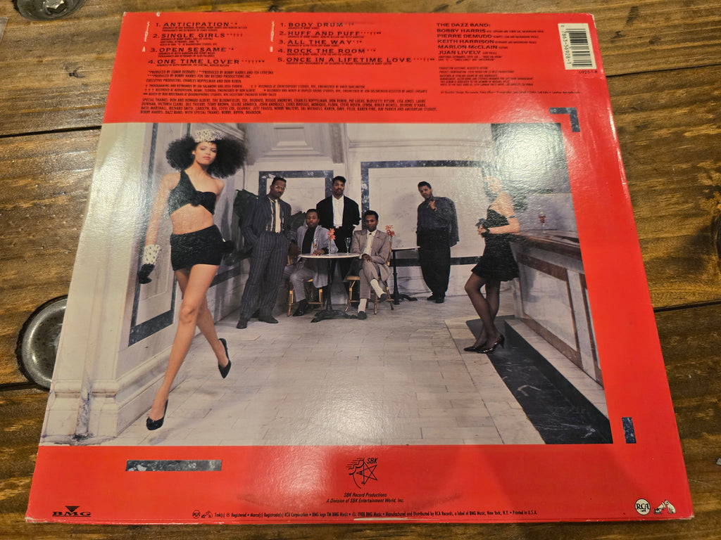The Dazz Band – Rock the Room (1986, LP, RCA Records, 6928-1-R)
