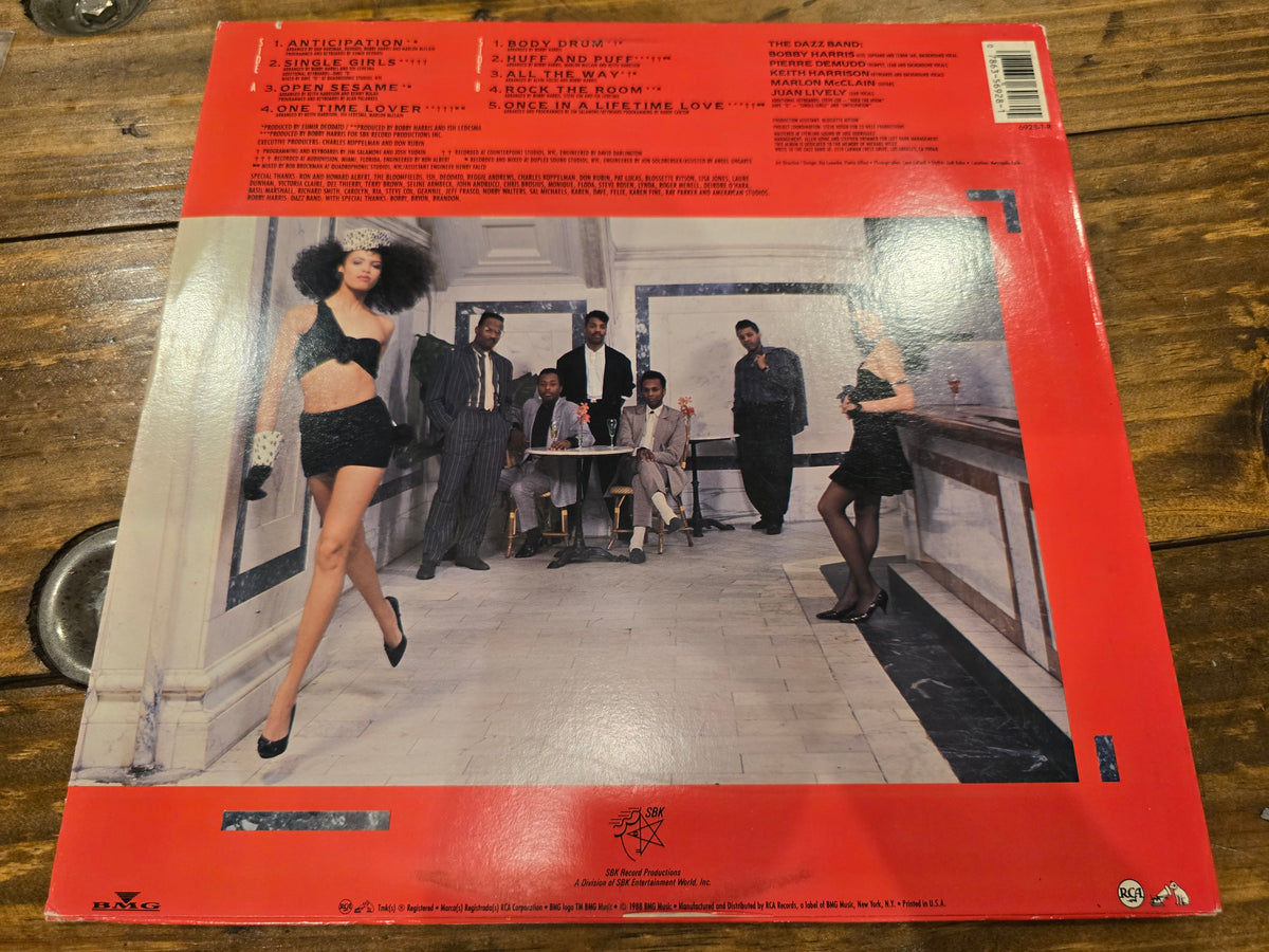 The Dazz Band – Rock the Room (1986, LP, RCA Records, 6928-1-R)