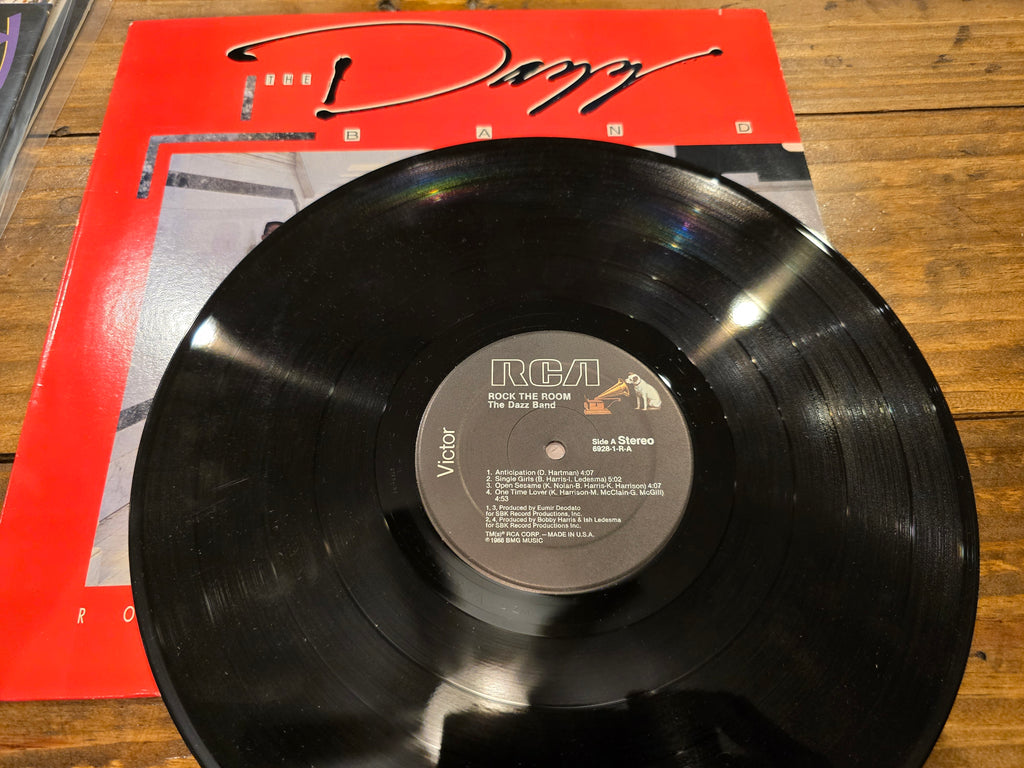 The Dazz Band – Rock the Room (1986, LP, RCA Records, 6928-1-R)