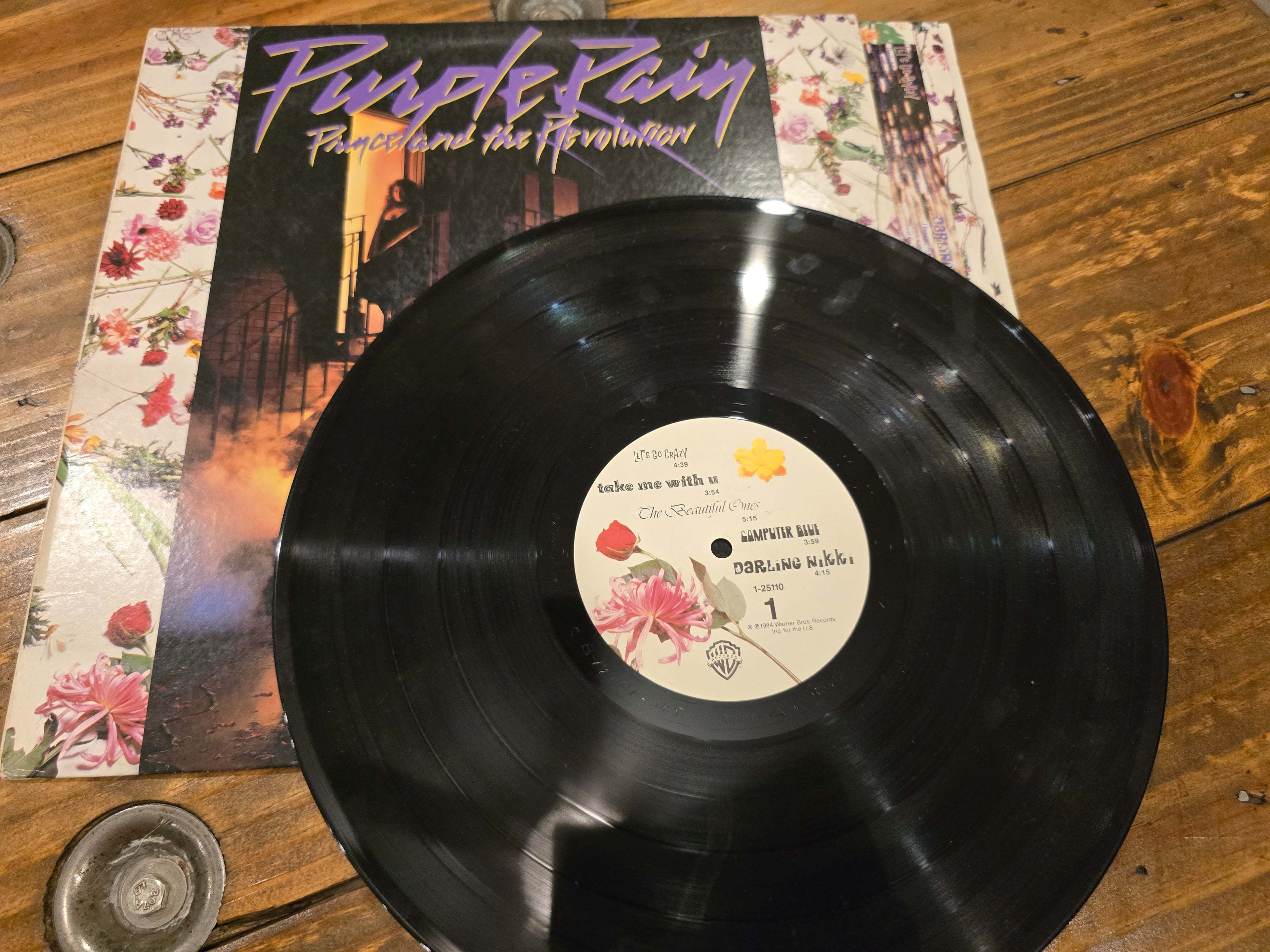 Prince and the Revolution – Purple Rain (1984, LP, Warner Bros., 1-25110)