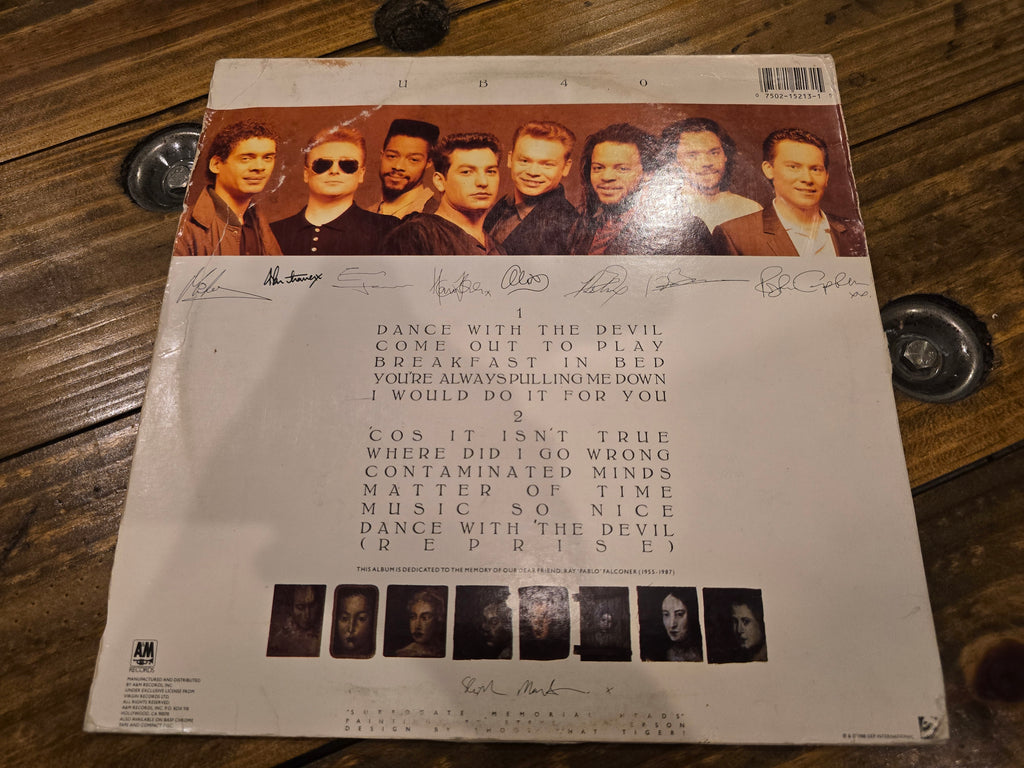 UB40 – UB40 (1988, LP, A&M Records)