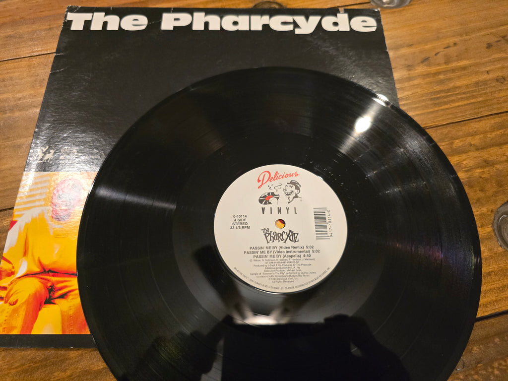 The Pharcyde – Passin' Me By (1993, 12" Single, Delicious Vinyl)