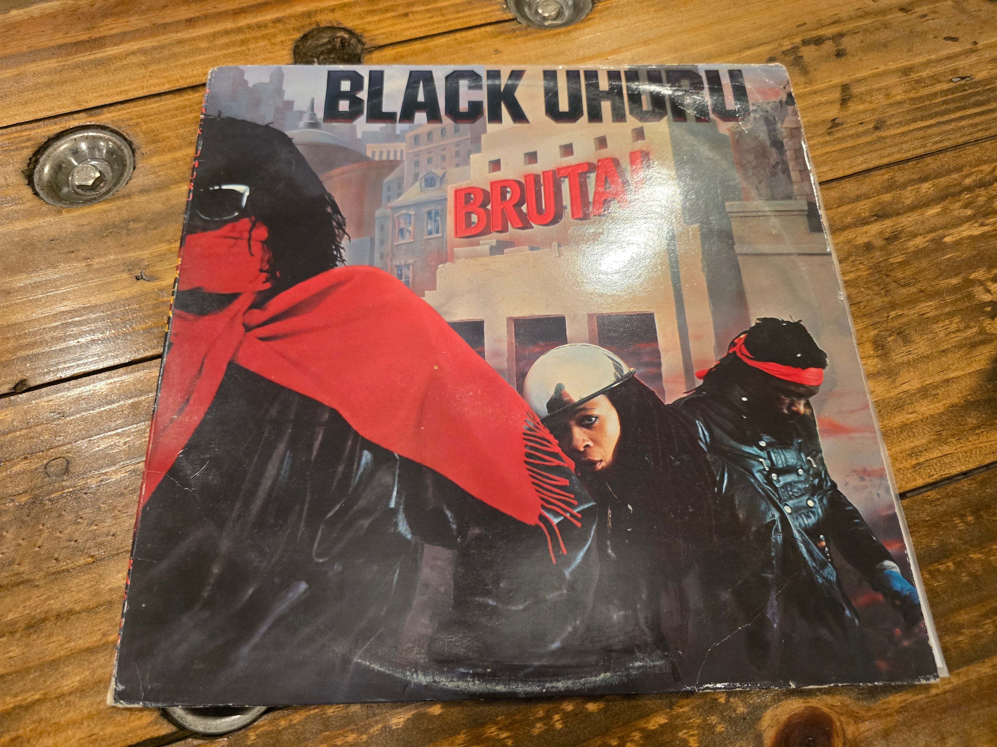 Black Uhuru – Brutal (1986, LP)