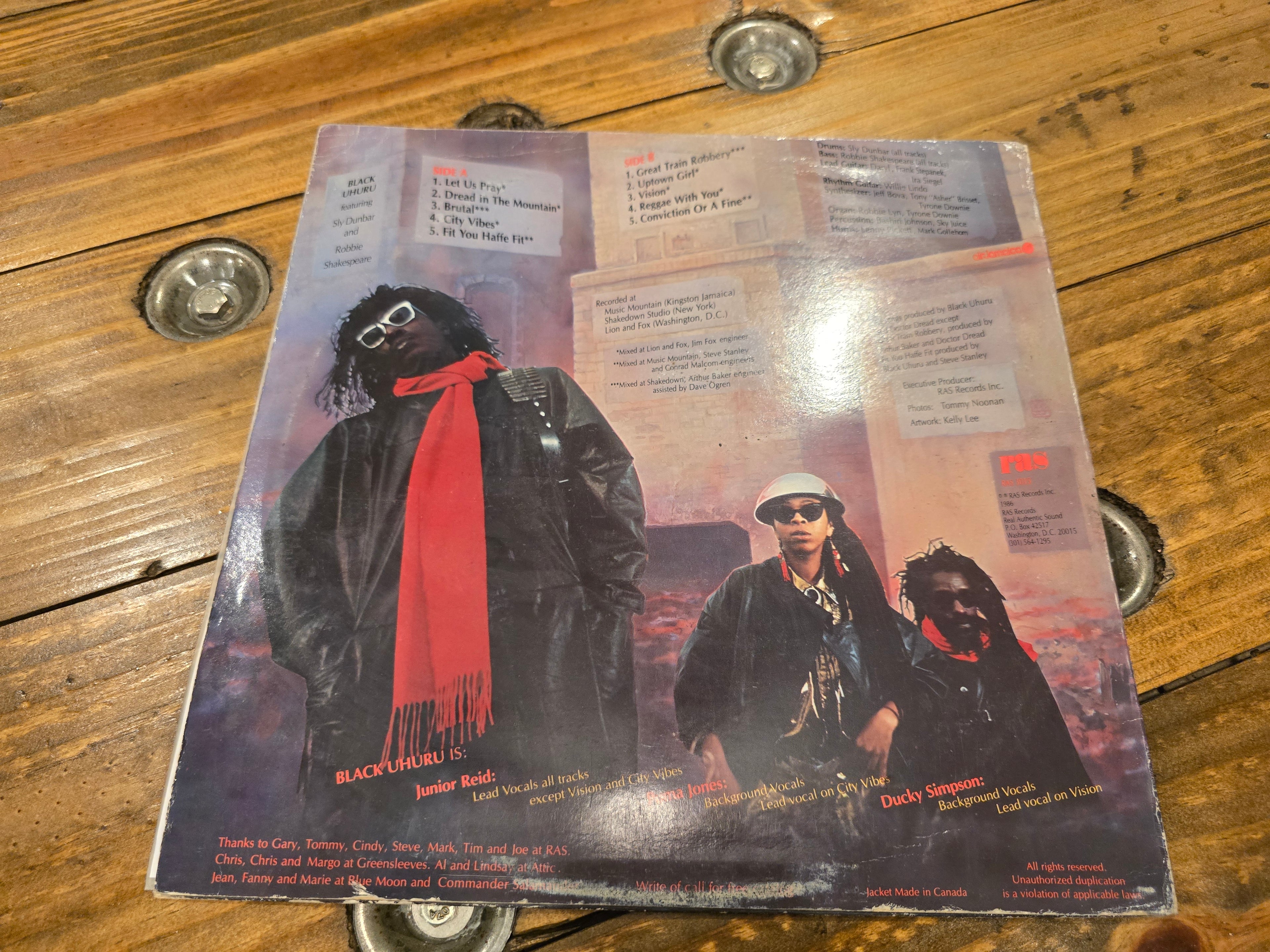 Black Uhuru – Brutal (1986, LP)