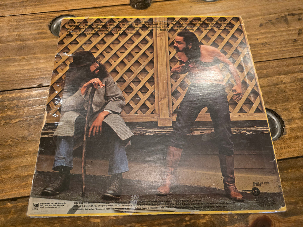 Cheech & Chong – Cheech & Chong (1972, LP, Ode Records, SP-77010/SP-77019)