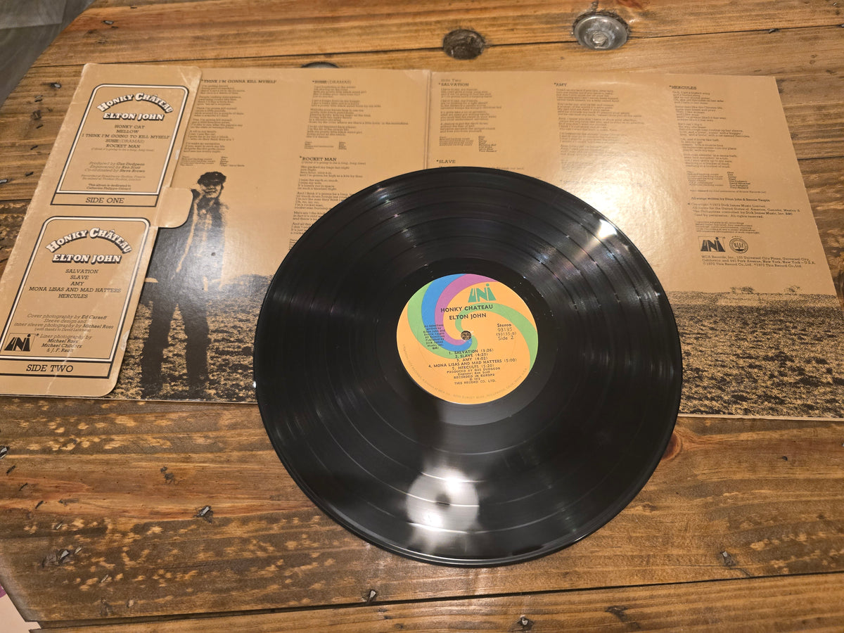 Elton John – Honky Château (1972, LP, Uni Records, 93135)
