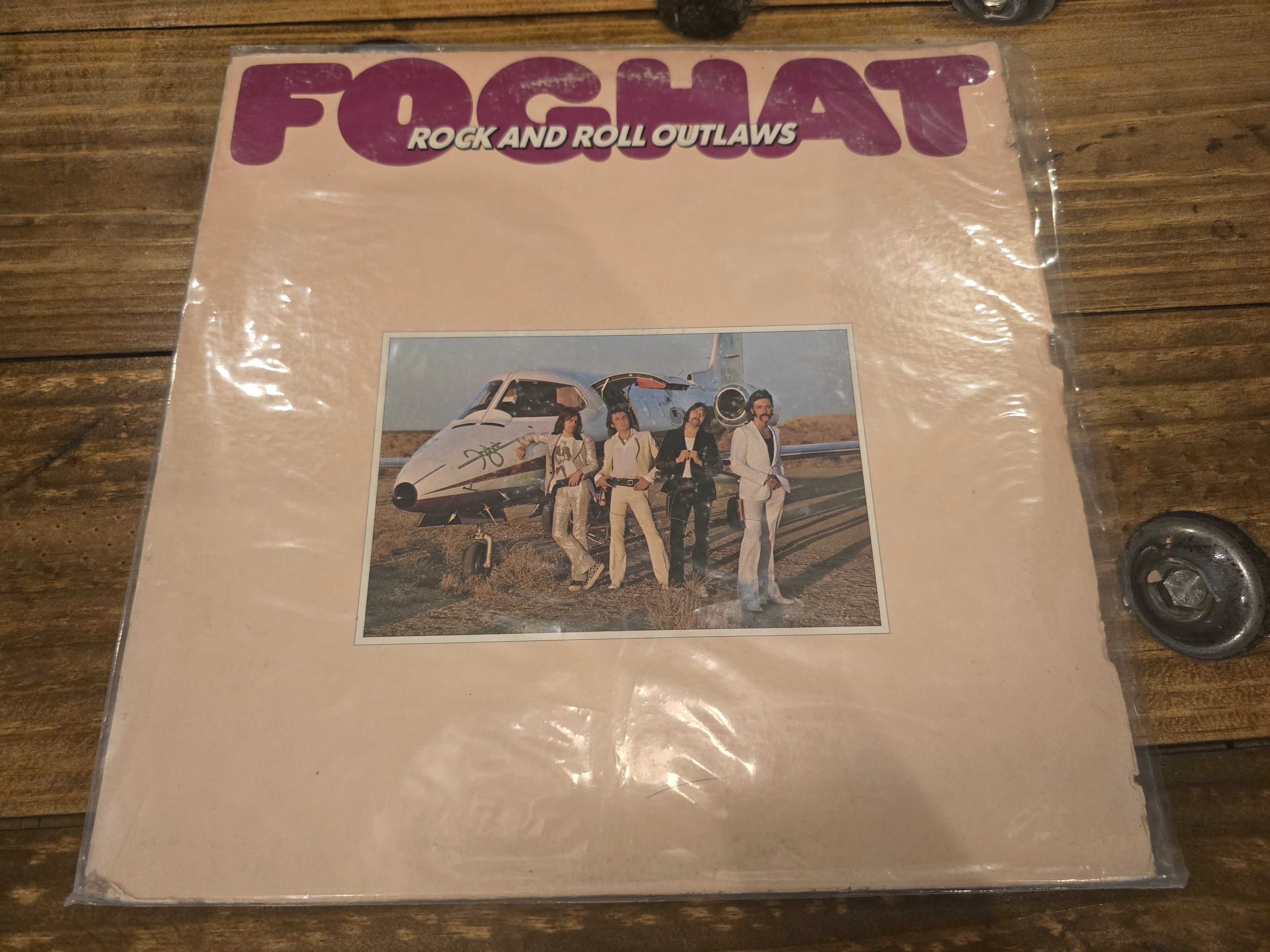 Foghat – Rock and Roll Outlaws (1974, LP, Bearsville Records, BR-6956)