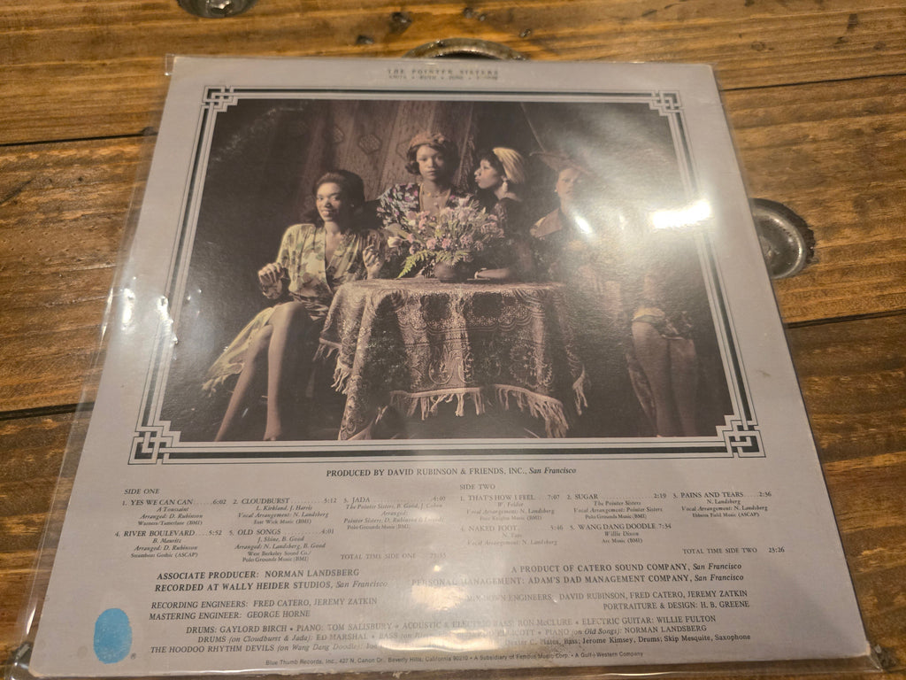 The Pointer Sisters – The Pointer Sisters (1973, LP, Blue Thumb Records, BTS-48)