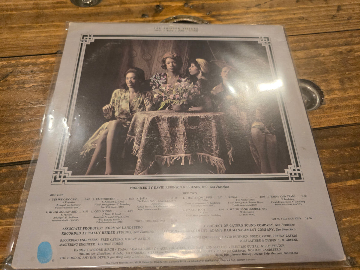 The Pointer Sisters – The Pointer Sisters (1973, LP, Blue Thumb Records, BTS-48)