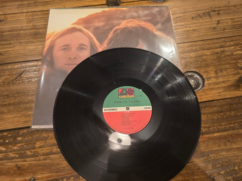 Crosby, Stills & Nash – Crosby, Stills & Nash (1969, LP, Atlantic Records, SD-8229)