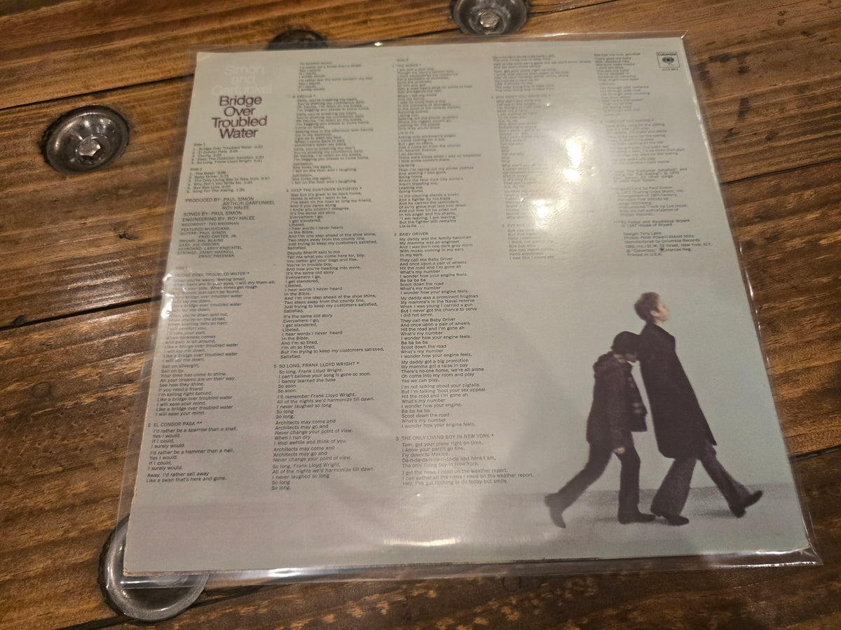 Simon & Garfunkel – Bridge Over Troubled Water (1970, LP, Columbia Records, KCS-9914)
