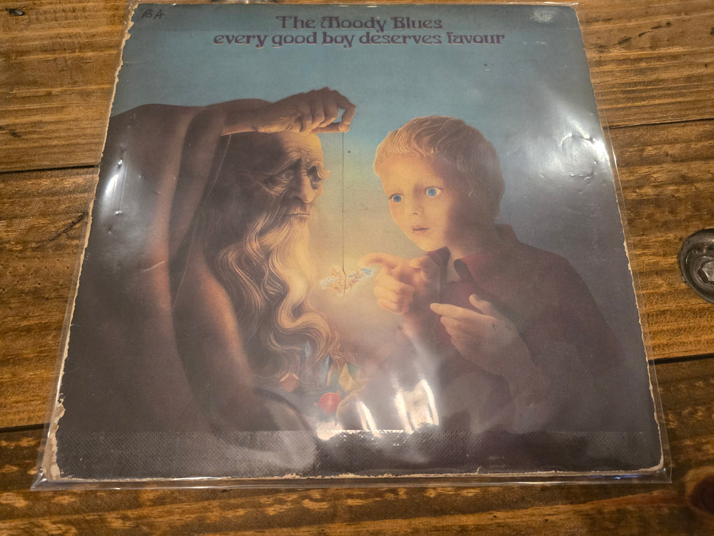 The Moody Blues – Every Good Boy Deserves Favour (1971, LP, Threshold Records, XZAL-10638)