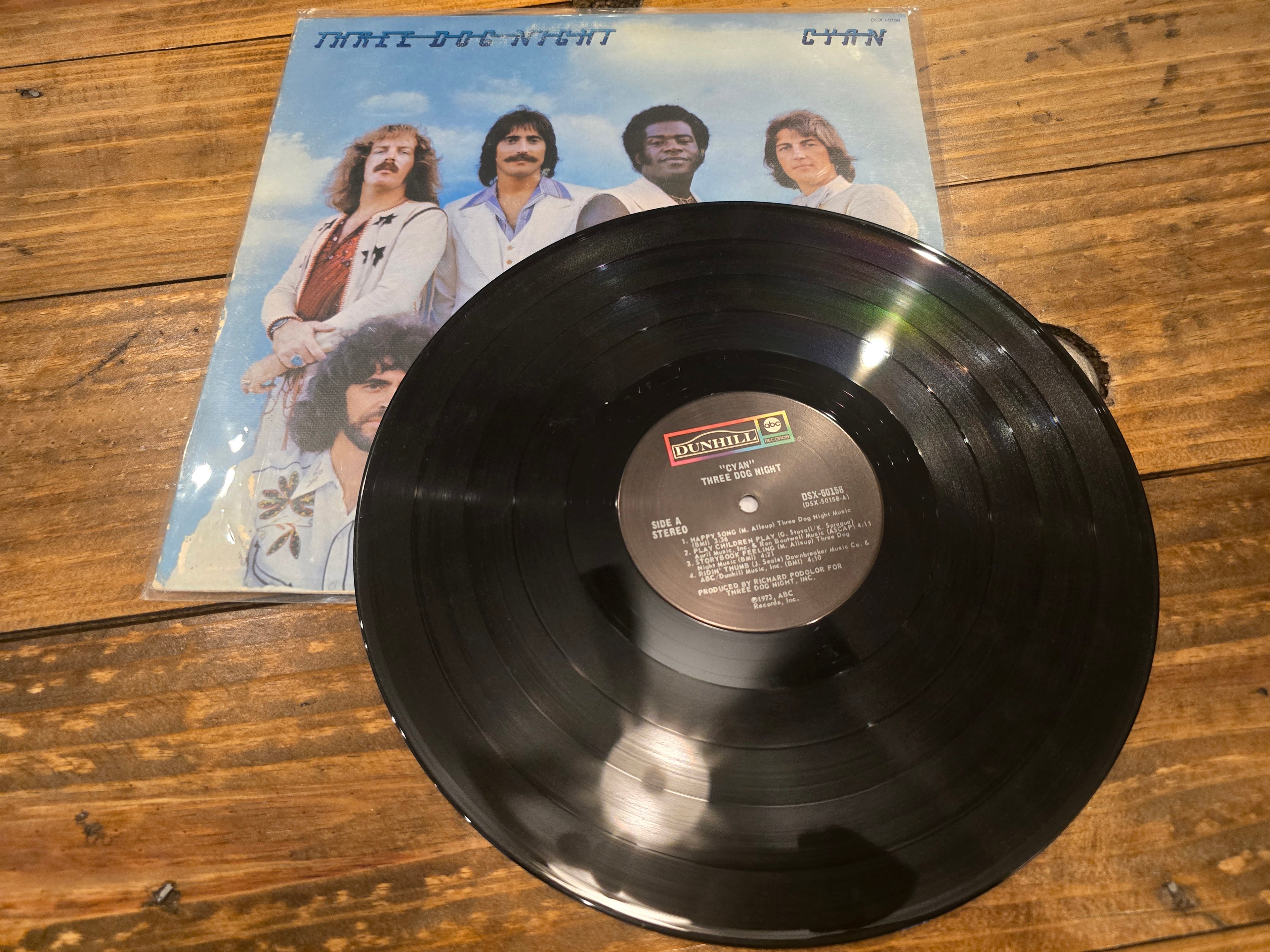 Three Dog Night – Cyan (1973, LP, Dunhill Records, DSX-50158)