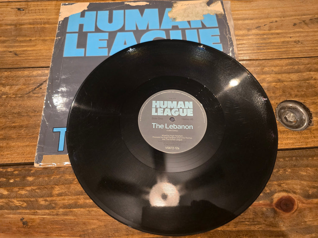 The Human League – The Lebanon (1984, 12" Single, Virgin Records, VS672-12)