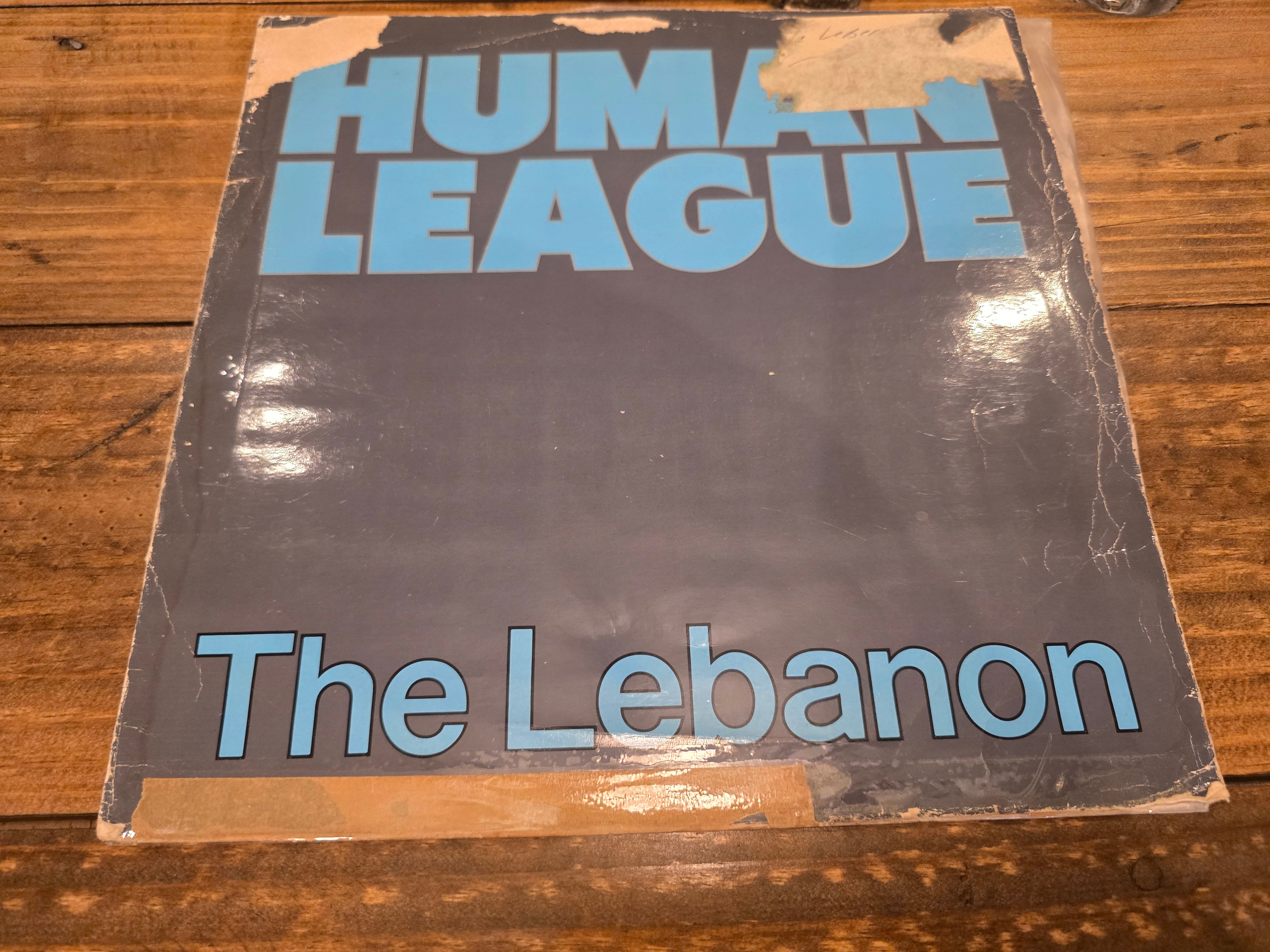 The Human League – The Lebanon (1984, 12" Single, Virgin Records, VS672-12)