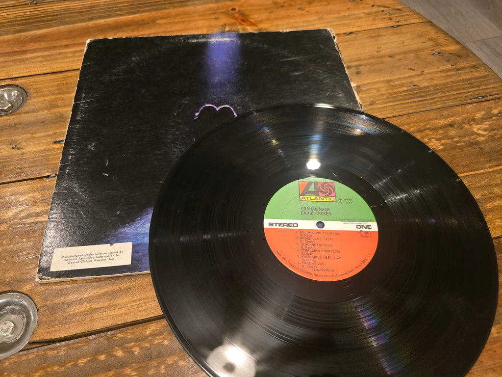 Graham Nash David Crosby – Graham Nash David Crosby (1972, LP, Atlantic Records, SD-7220)