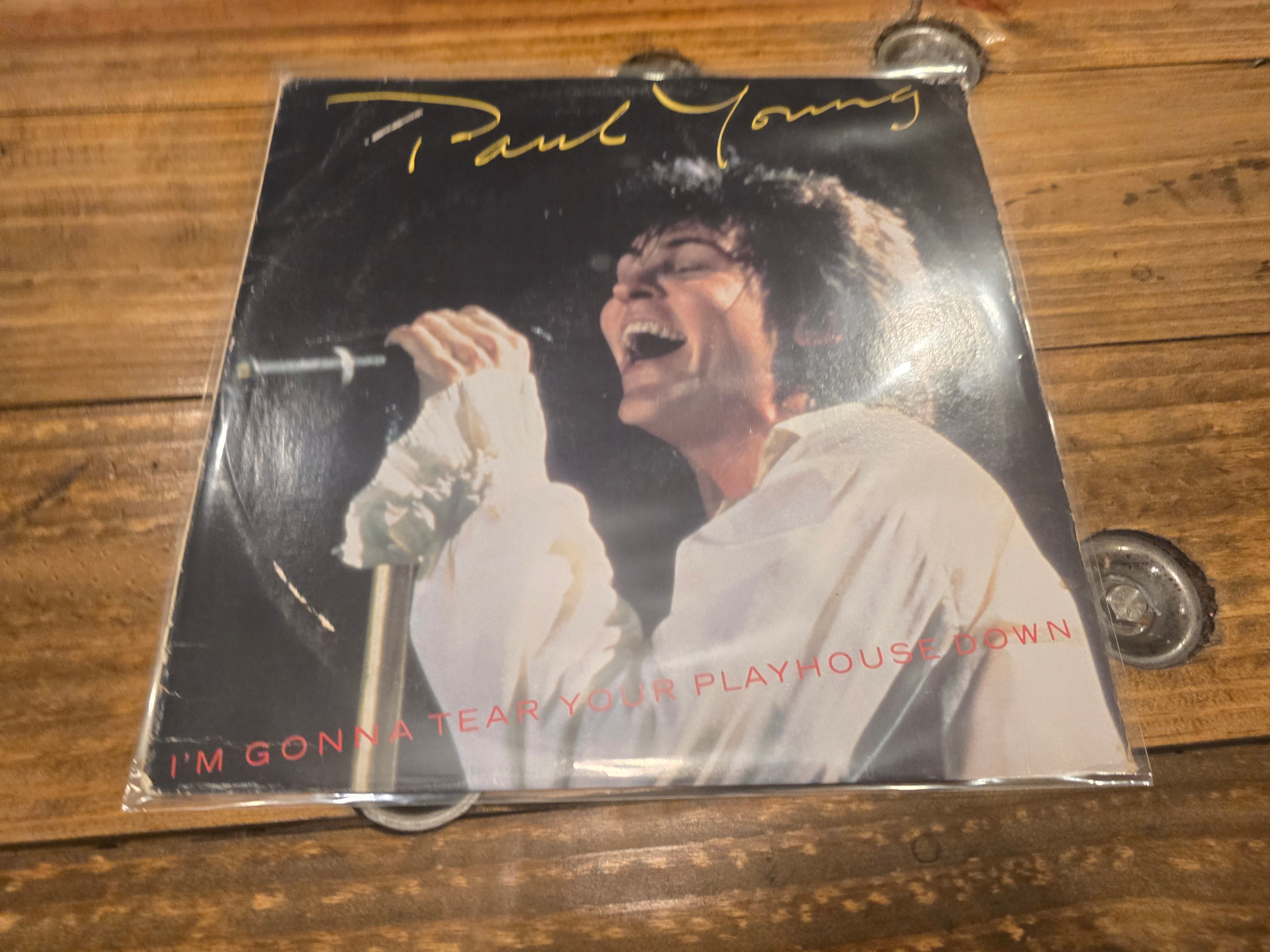 Paul Young – I'm Gonna Tear Your Playhouse Down (1984, 12" Single, Columbia Records, 44-05264)