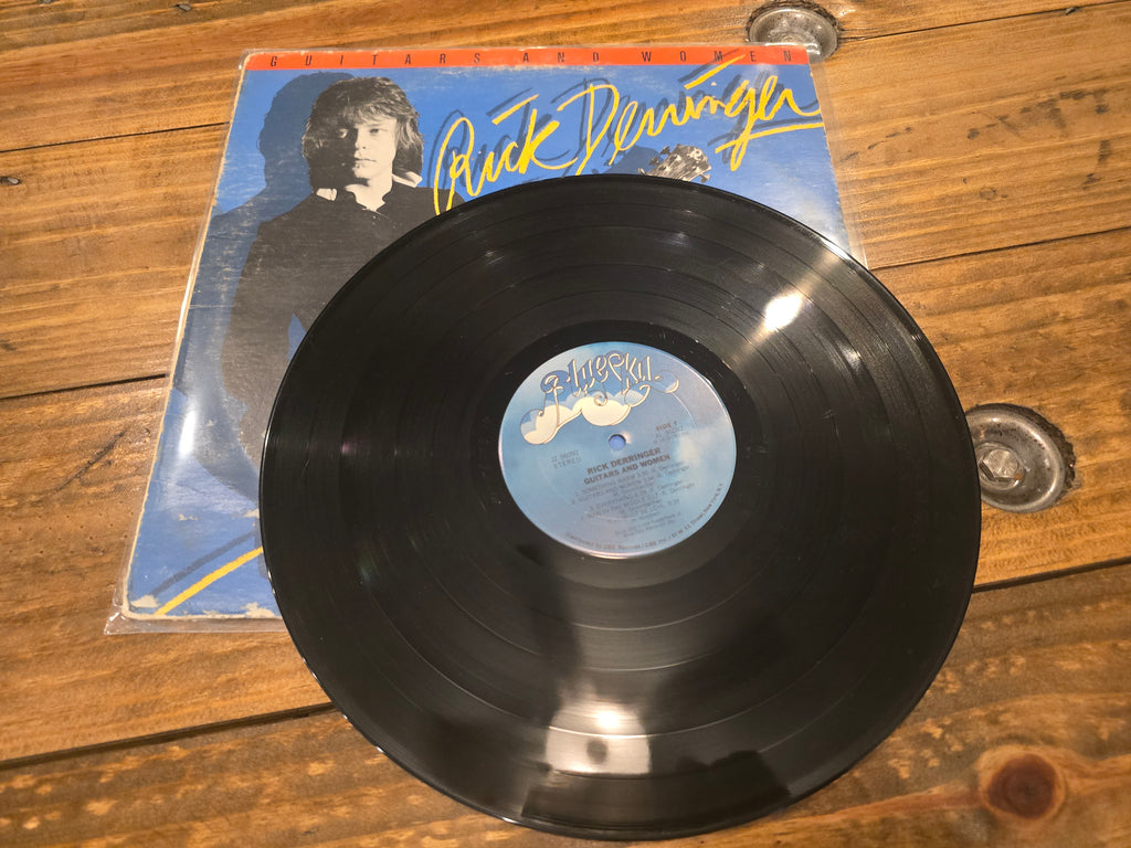 Rick Derringer – Face to Face (1980, LP, Blue Sky Records, JZ-36092)
