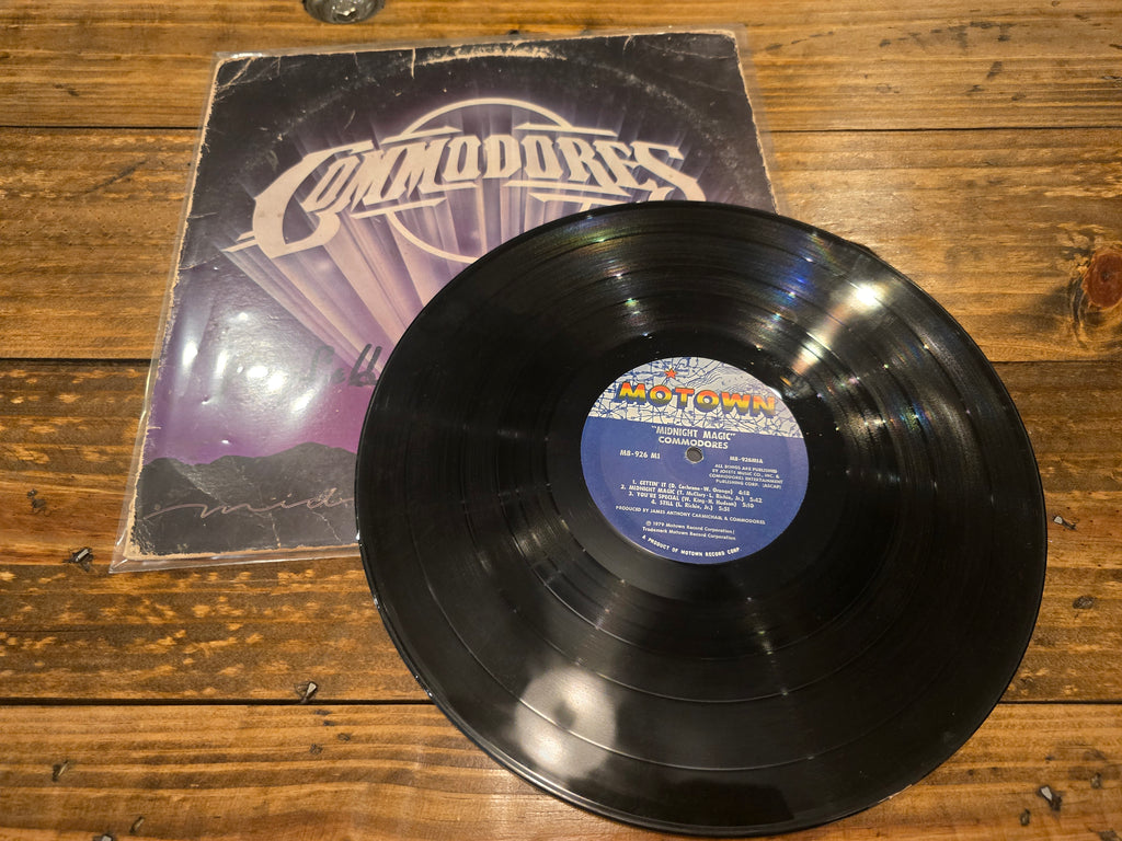 The Commodores – Nightshift (1985, LP, Motown Records, M8-926)