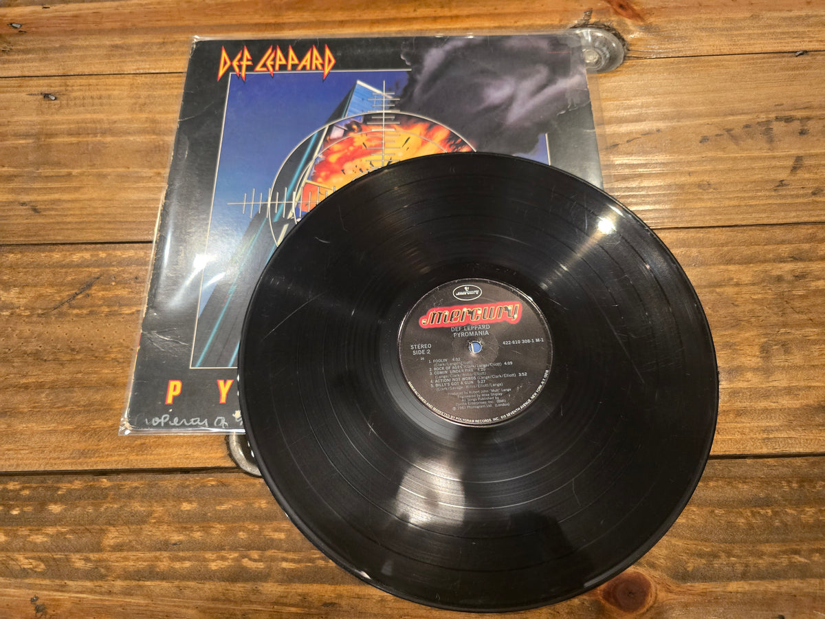 Def Leppard – Pyromania (1983, LP, Mercury Records, 422810-M-1)