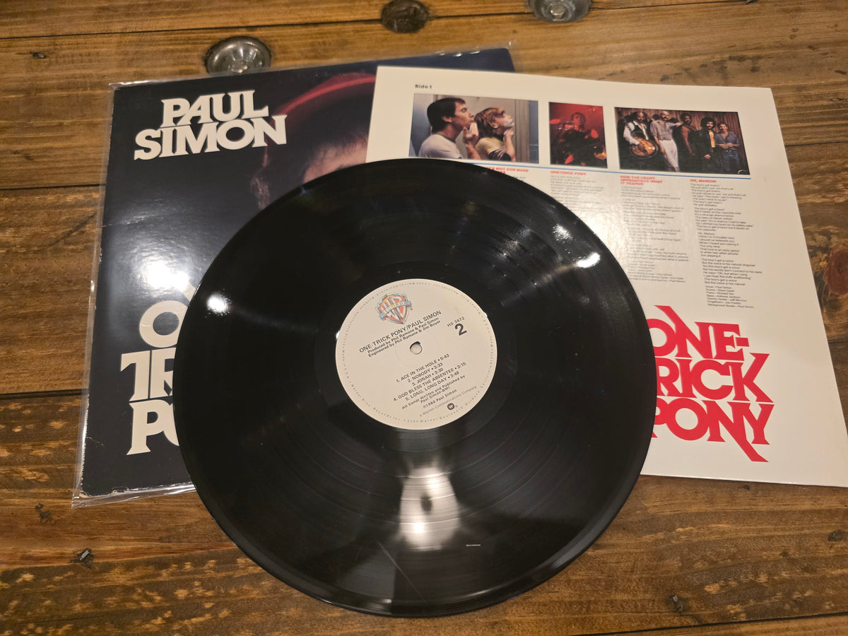 Paul Simon – One-Trick Pony (1980, LP, Warner Bros. Records, HS-3472)
