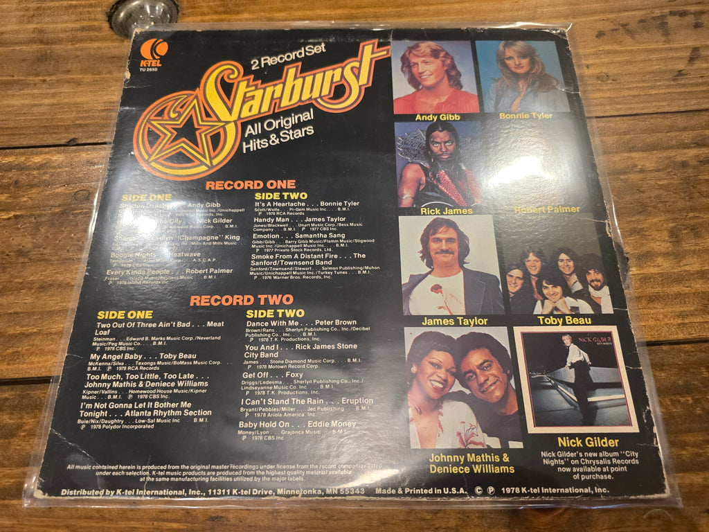 Various Artists – Starburst (2LP, K-Tel Records, TU-2650)