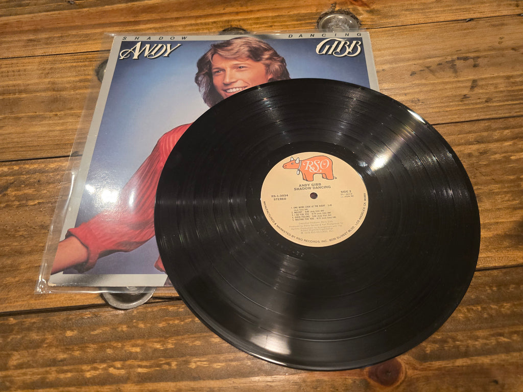 Andy Gibb – Shadow Dancing (1978, LP, RSO Records, RS-1-3034)