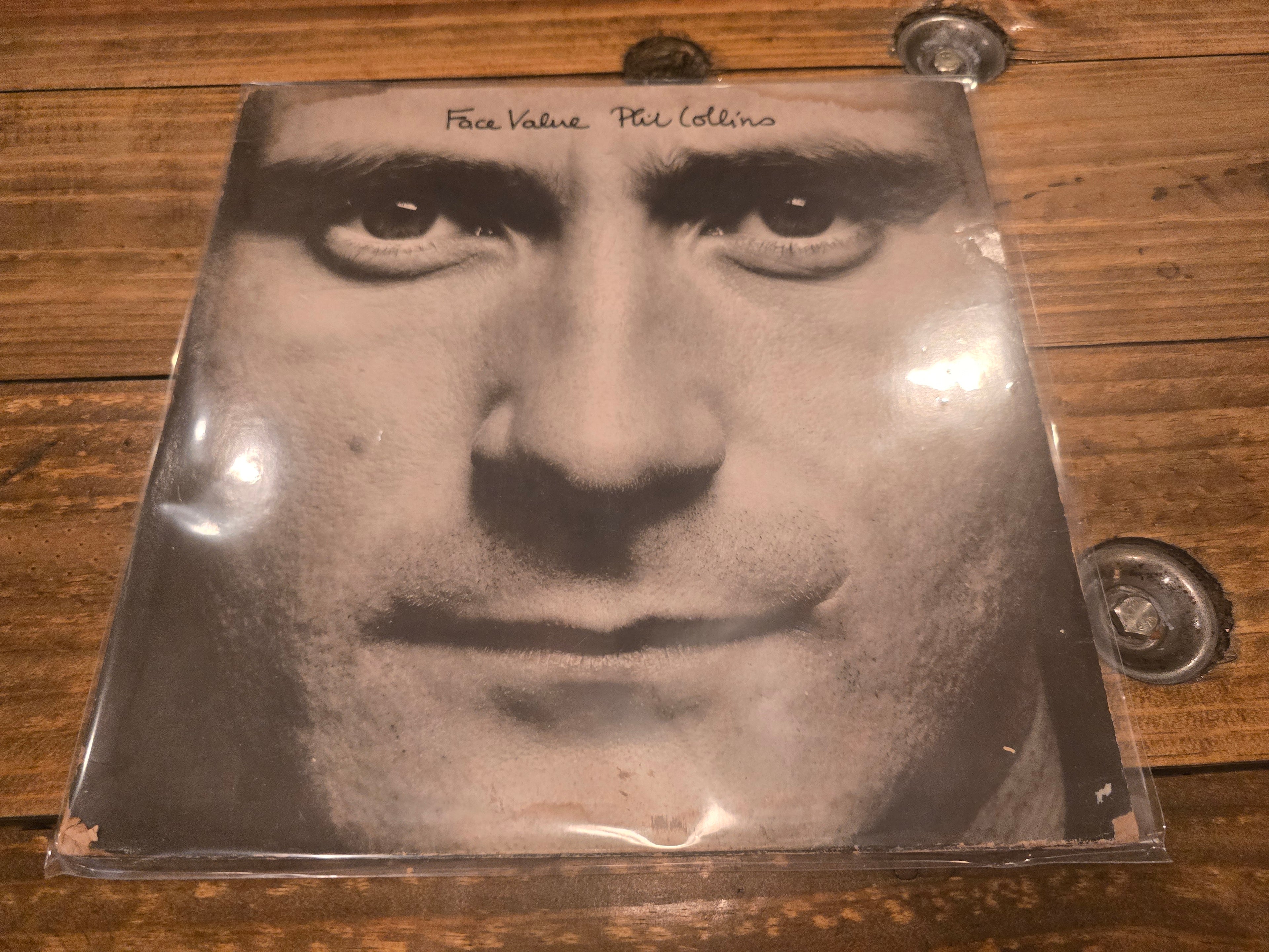 Phil Collins – Face Value (1981, LP, Atlantic Records, SD-16029)