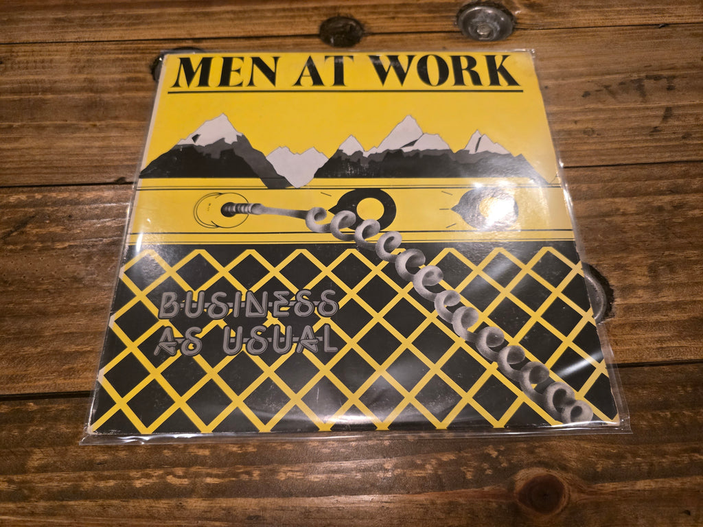 Men at Work – Business as Usual (1981, LP, Columbia Records, FC-37978)