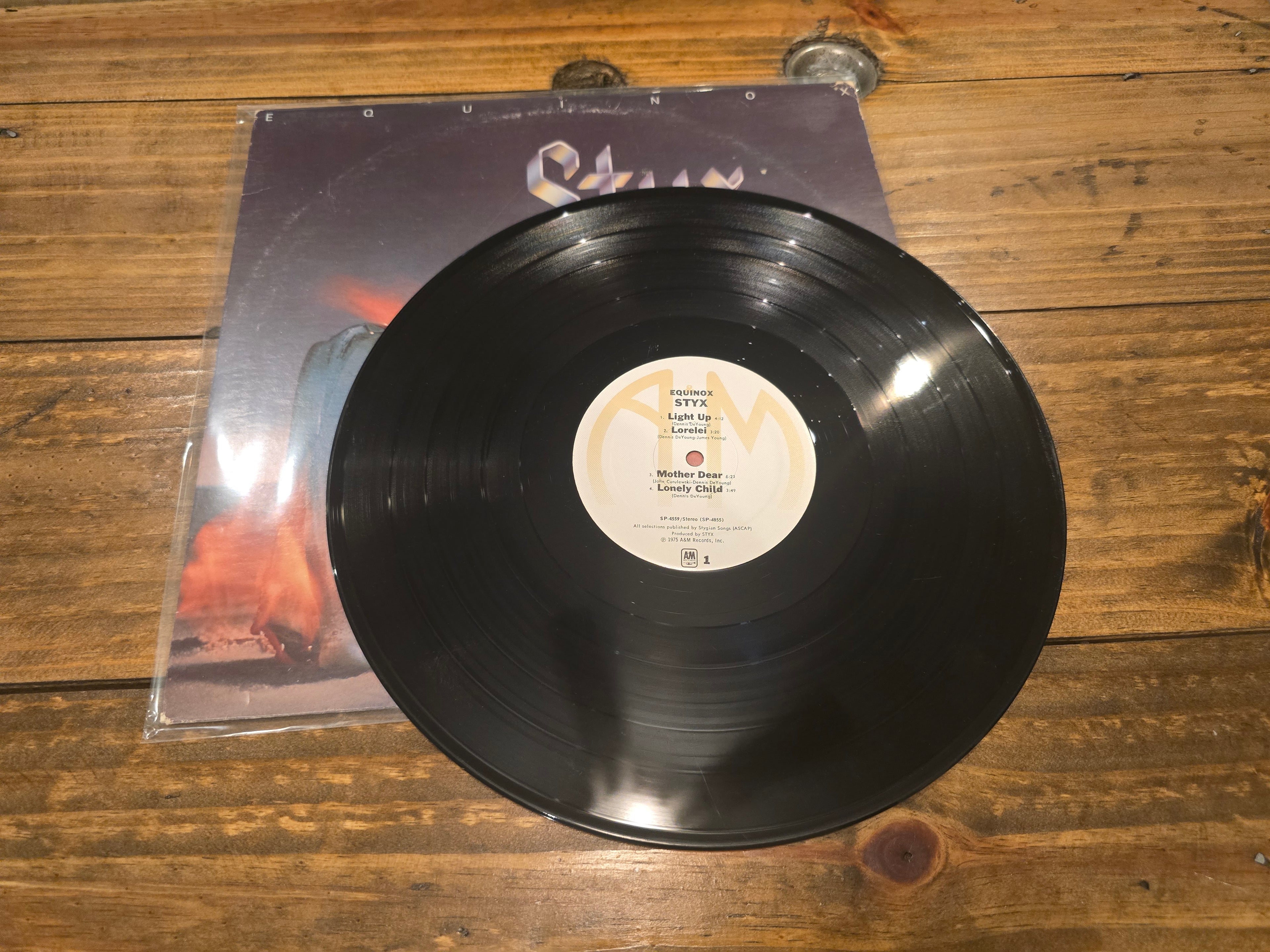 Styx – Equinox (1975, LP, A&M Records, SP-4559)
